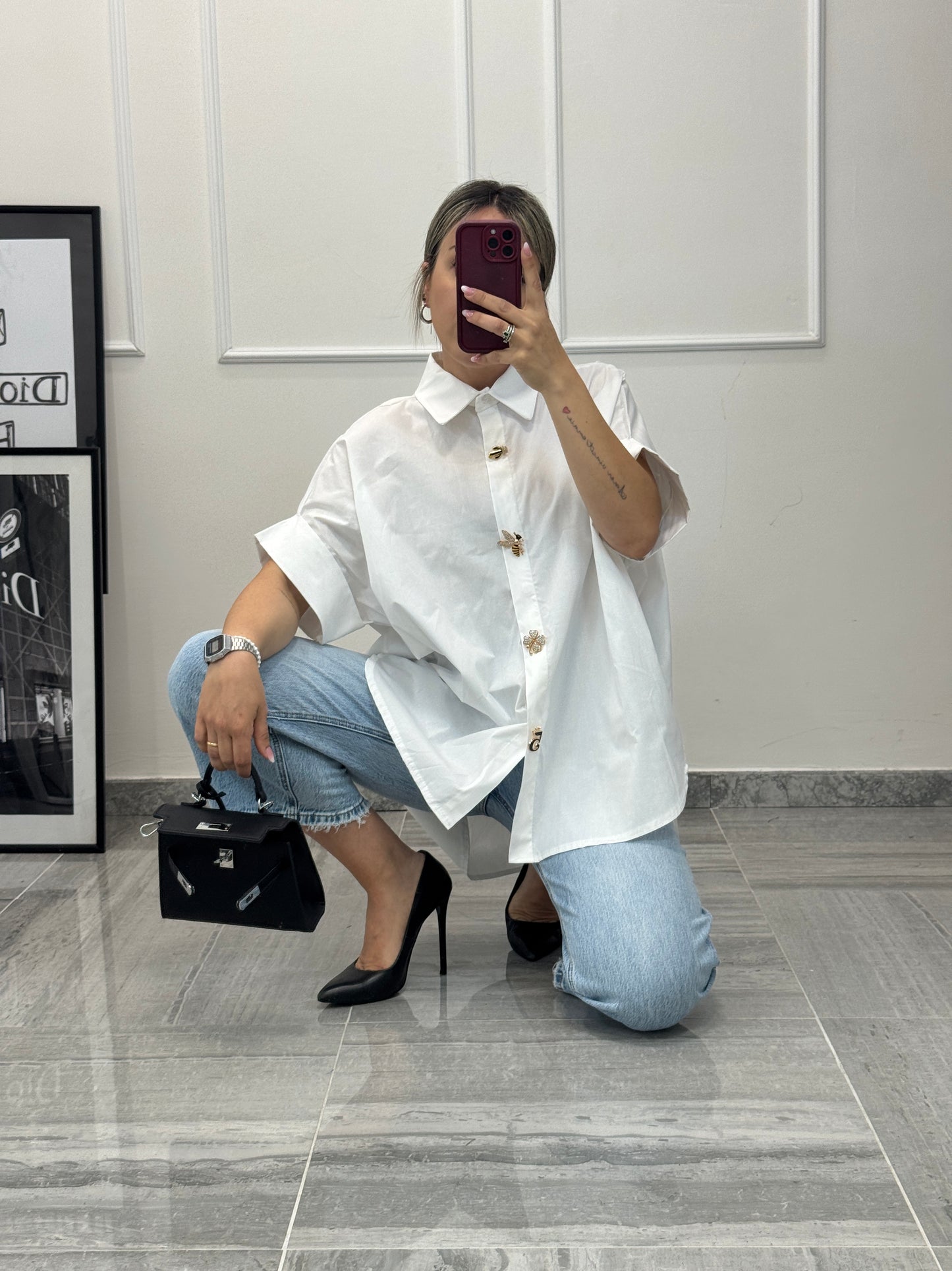 Camicia spille