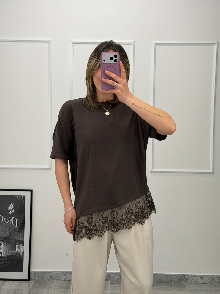 T-shirt pizzo