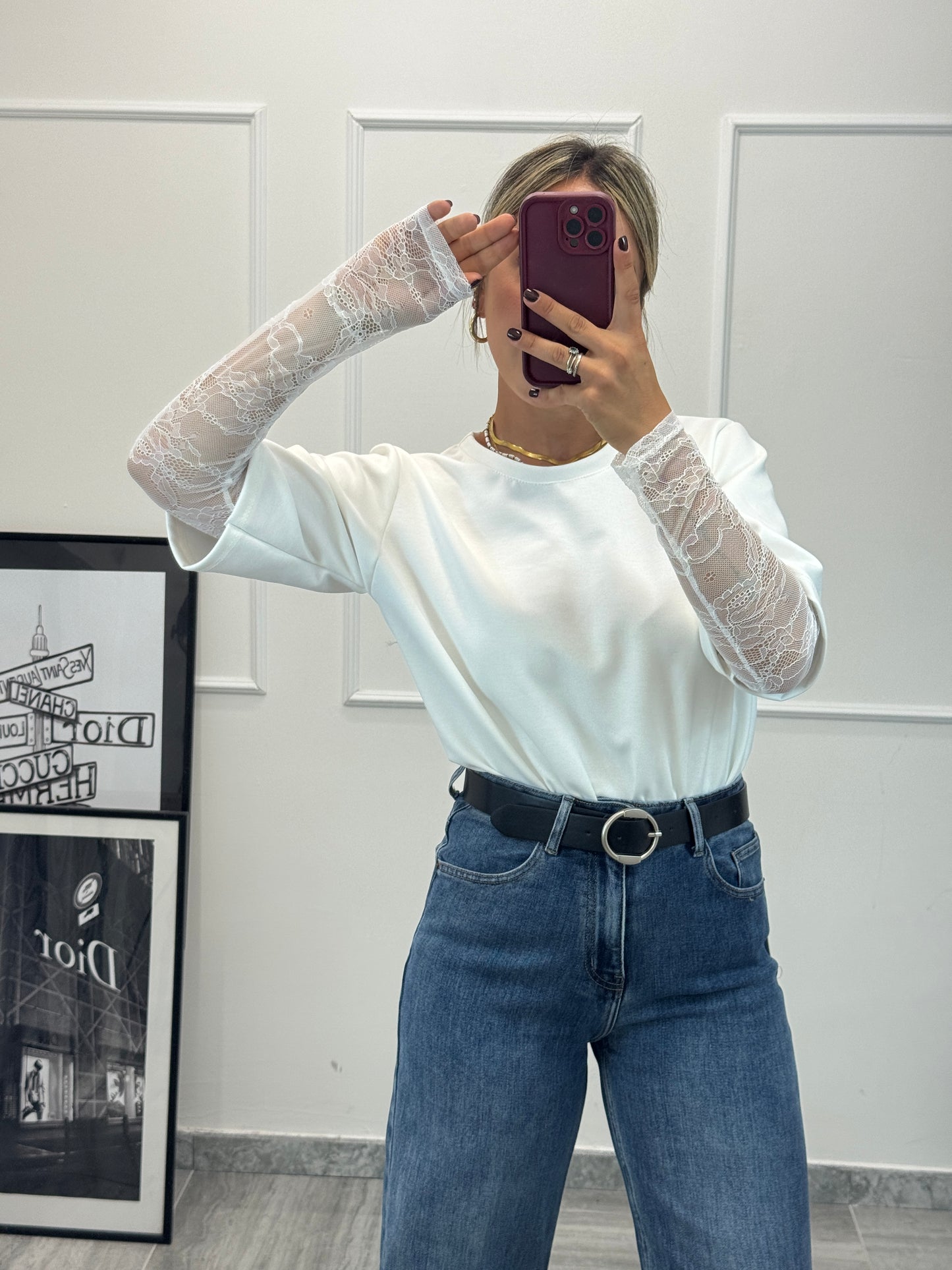 Maglia pizzo