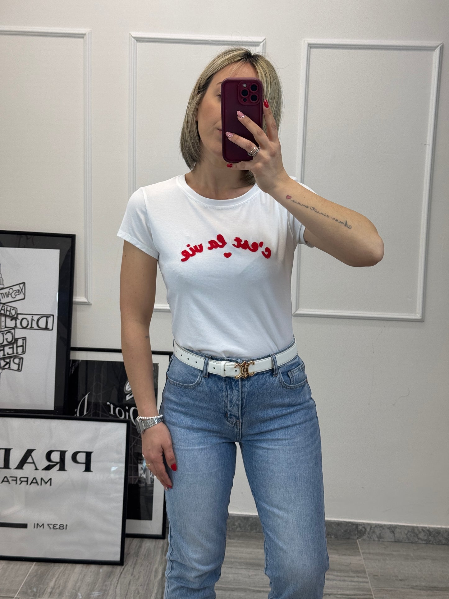 T-shirt C’est la vie