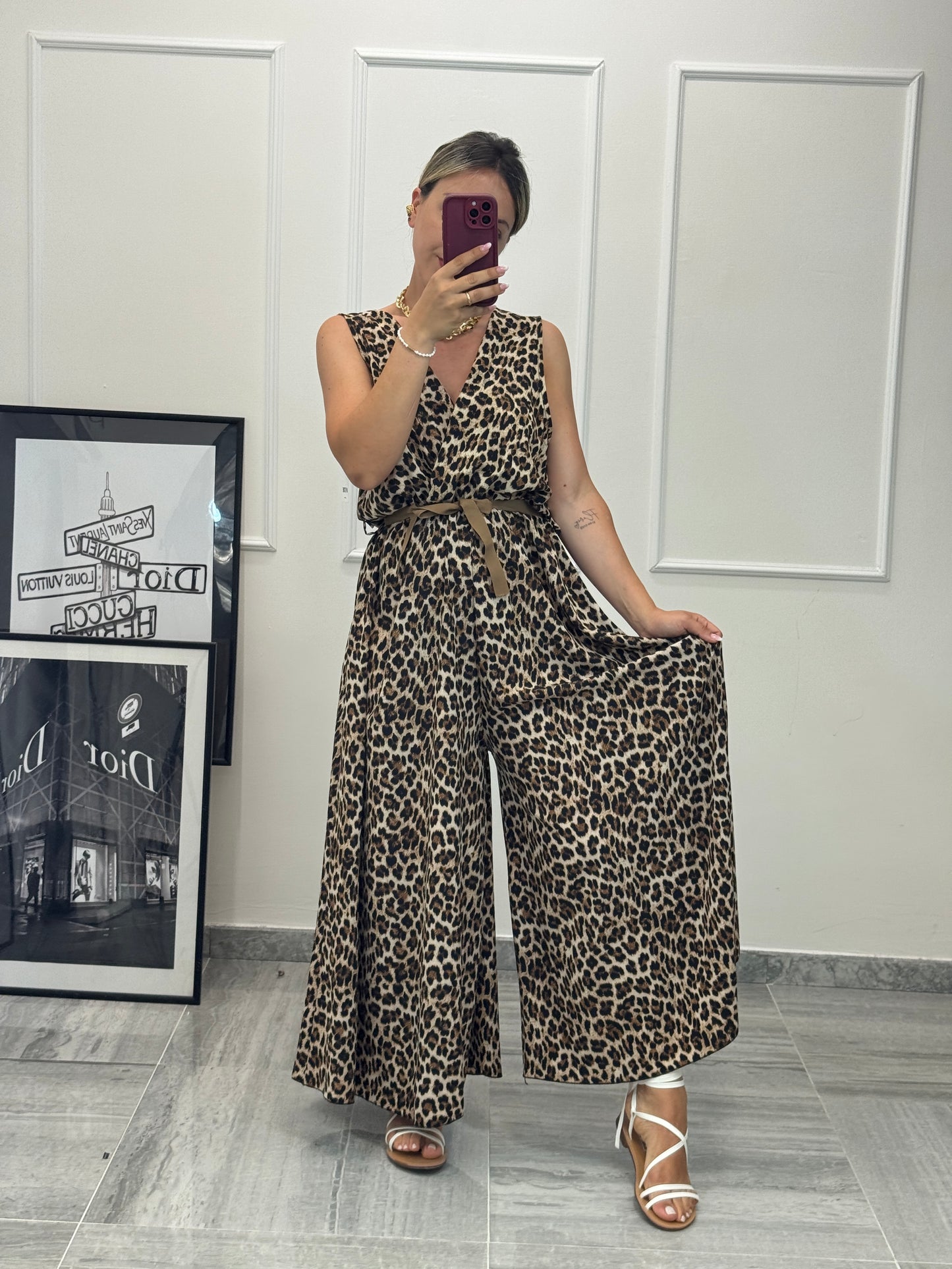 JUMPSUITE animalier