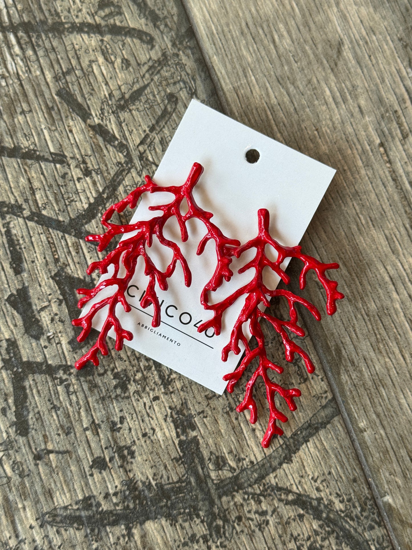 Orecchini Corallo