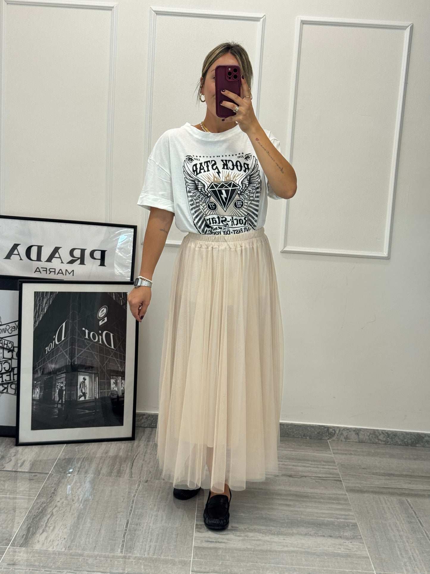 T-shirt Rock star