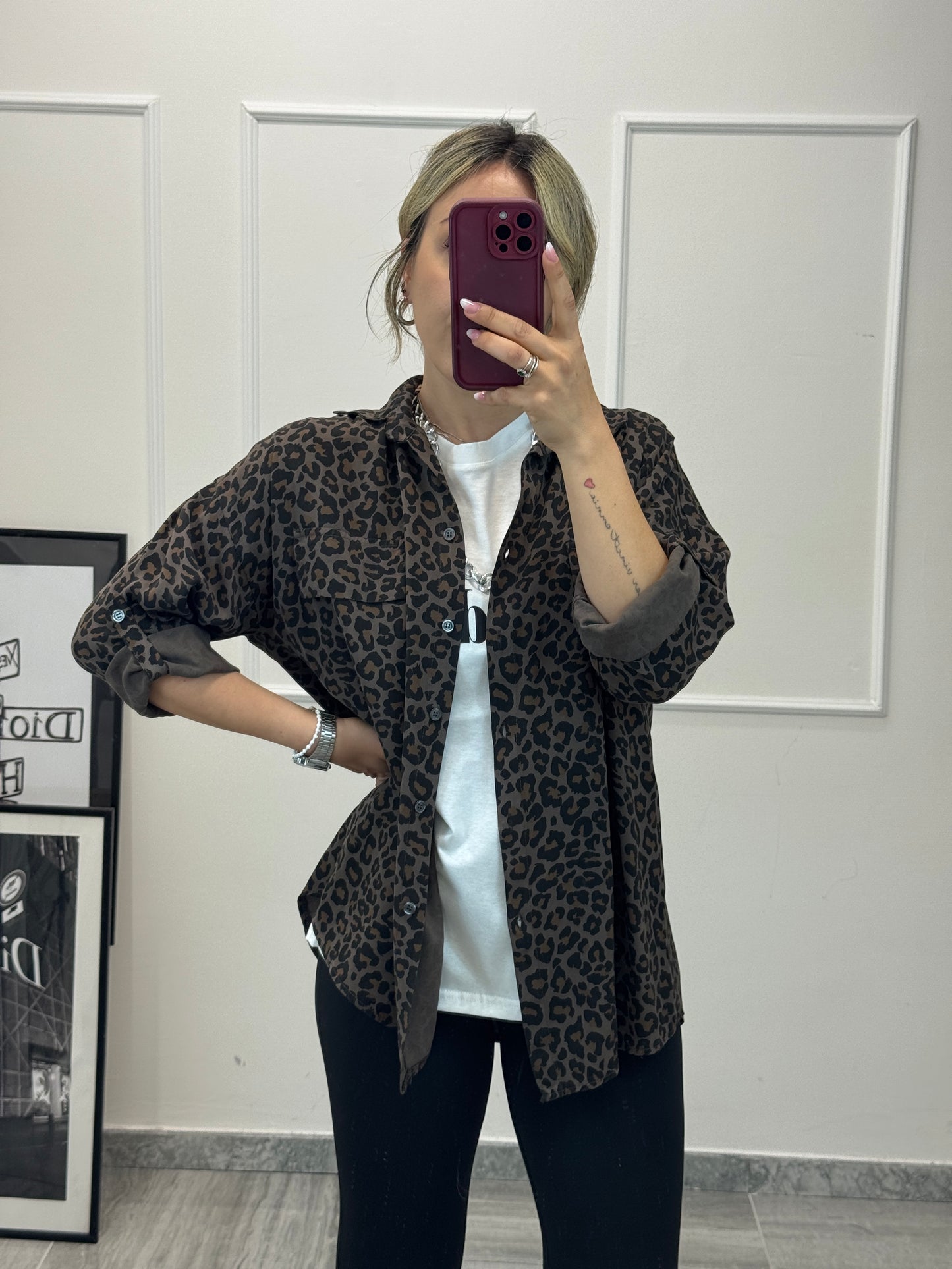 Camicia ANIMALIER
