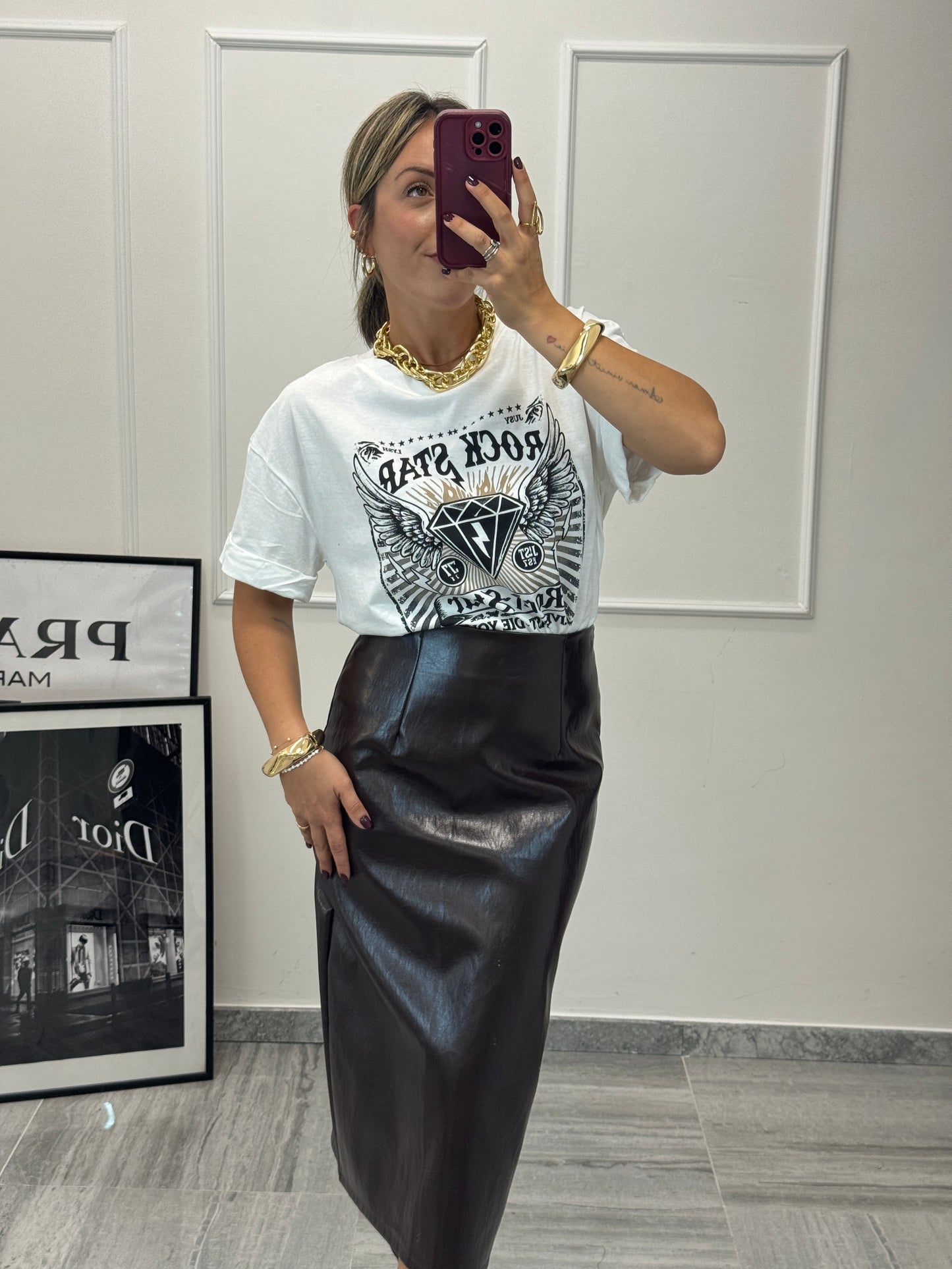 T-shirt Rock star