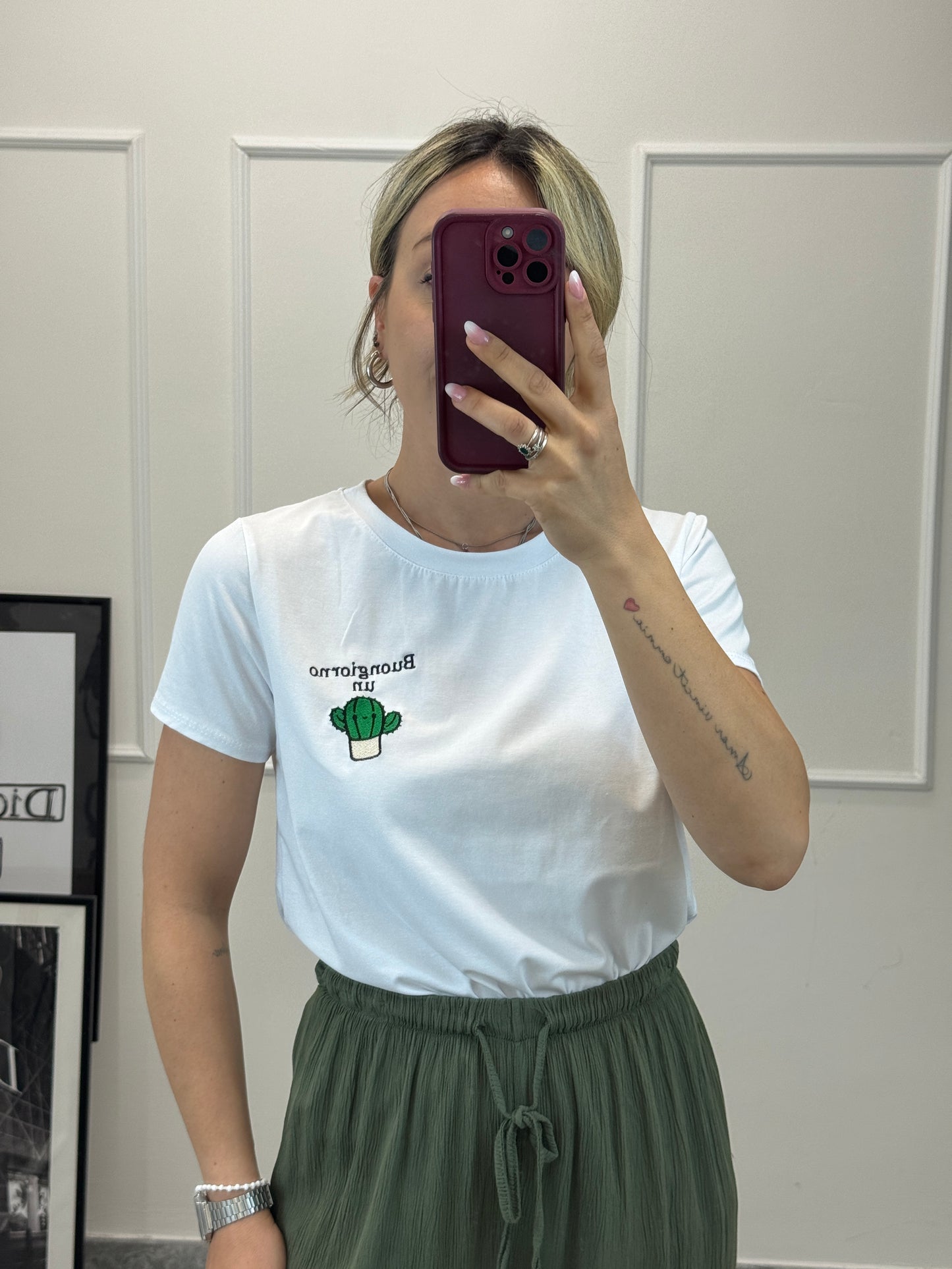 T-shirt cactus