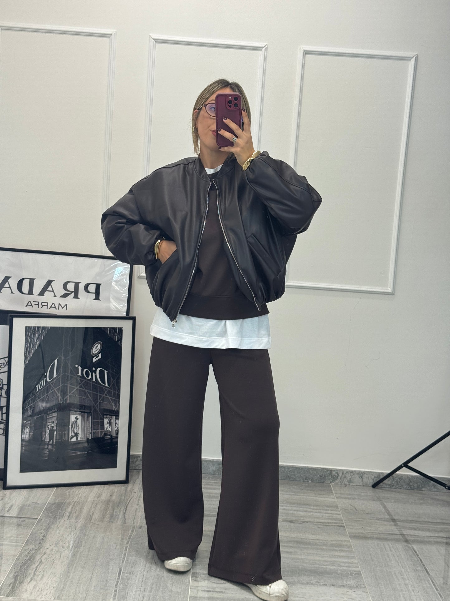 Bomber ecopelle