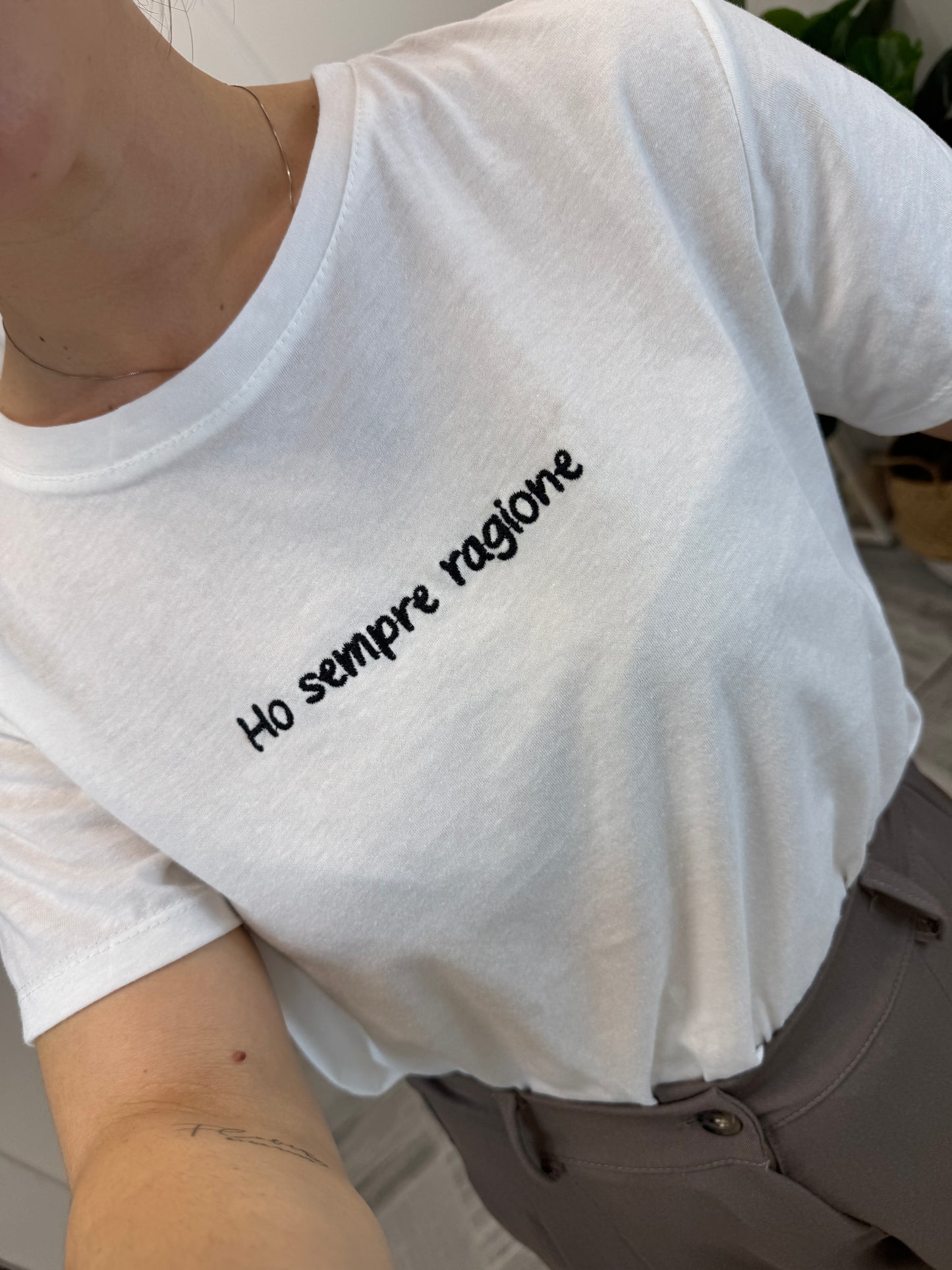 T-shirt “Ho sempre ragione”