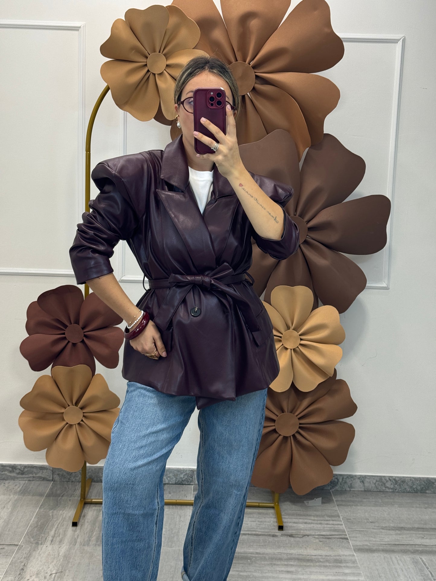 Blazer Coat ecopelle