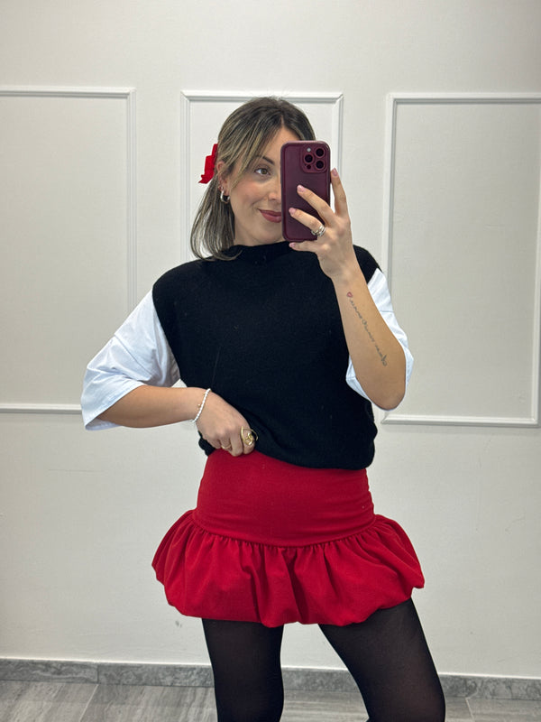 Short donna in maglia — Christmas