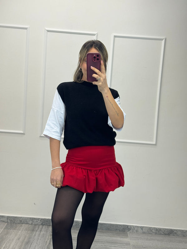 Short donna in maglia — Christmas