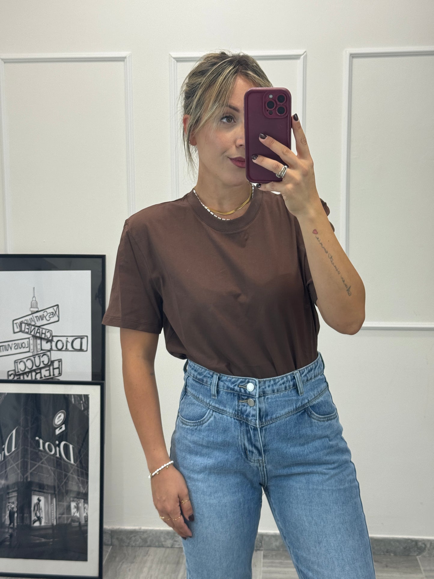 T-shirt lumina basic