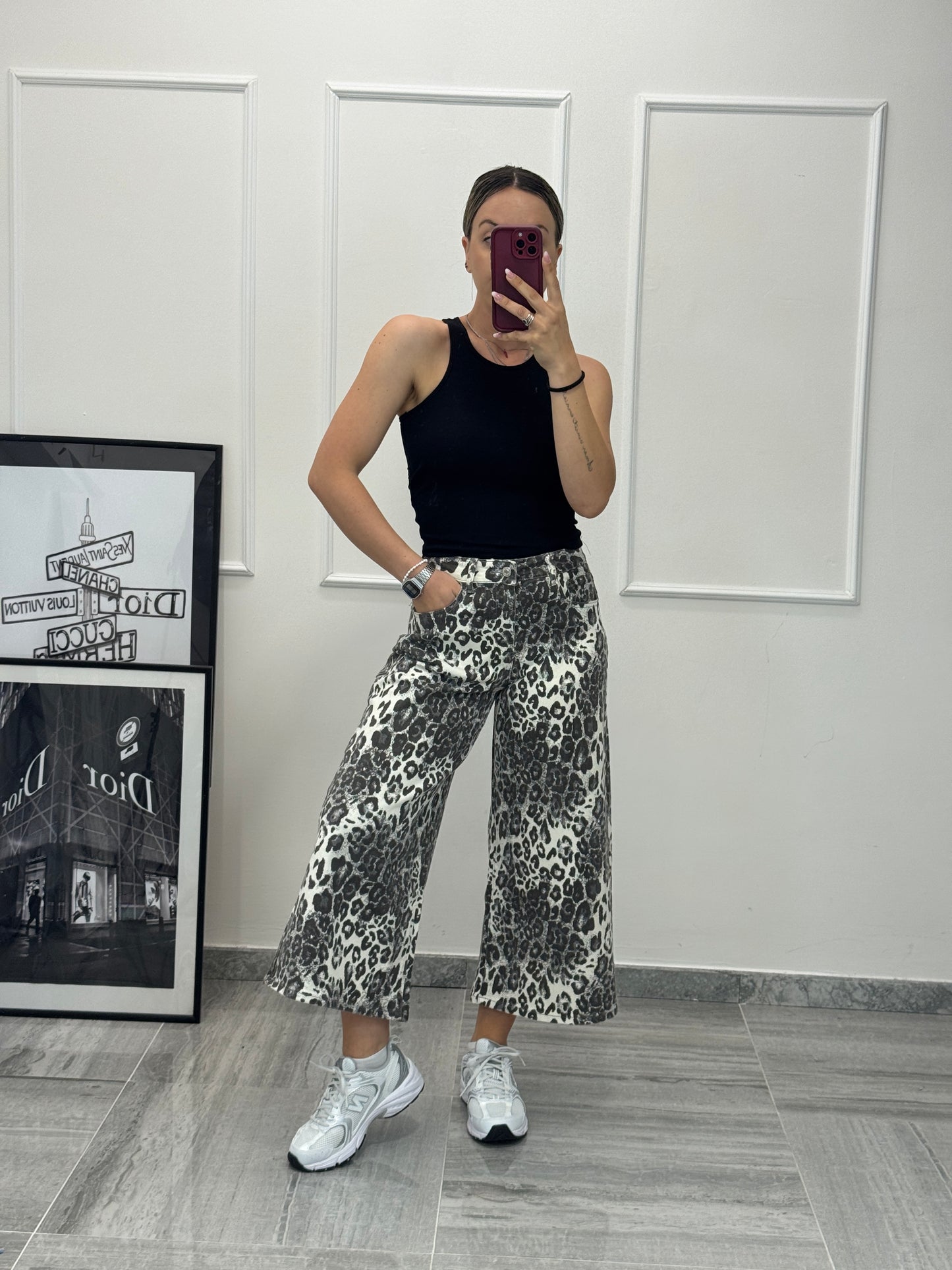 Jeans Leo grigio