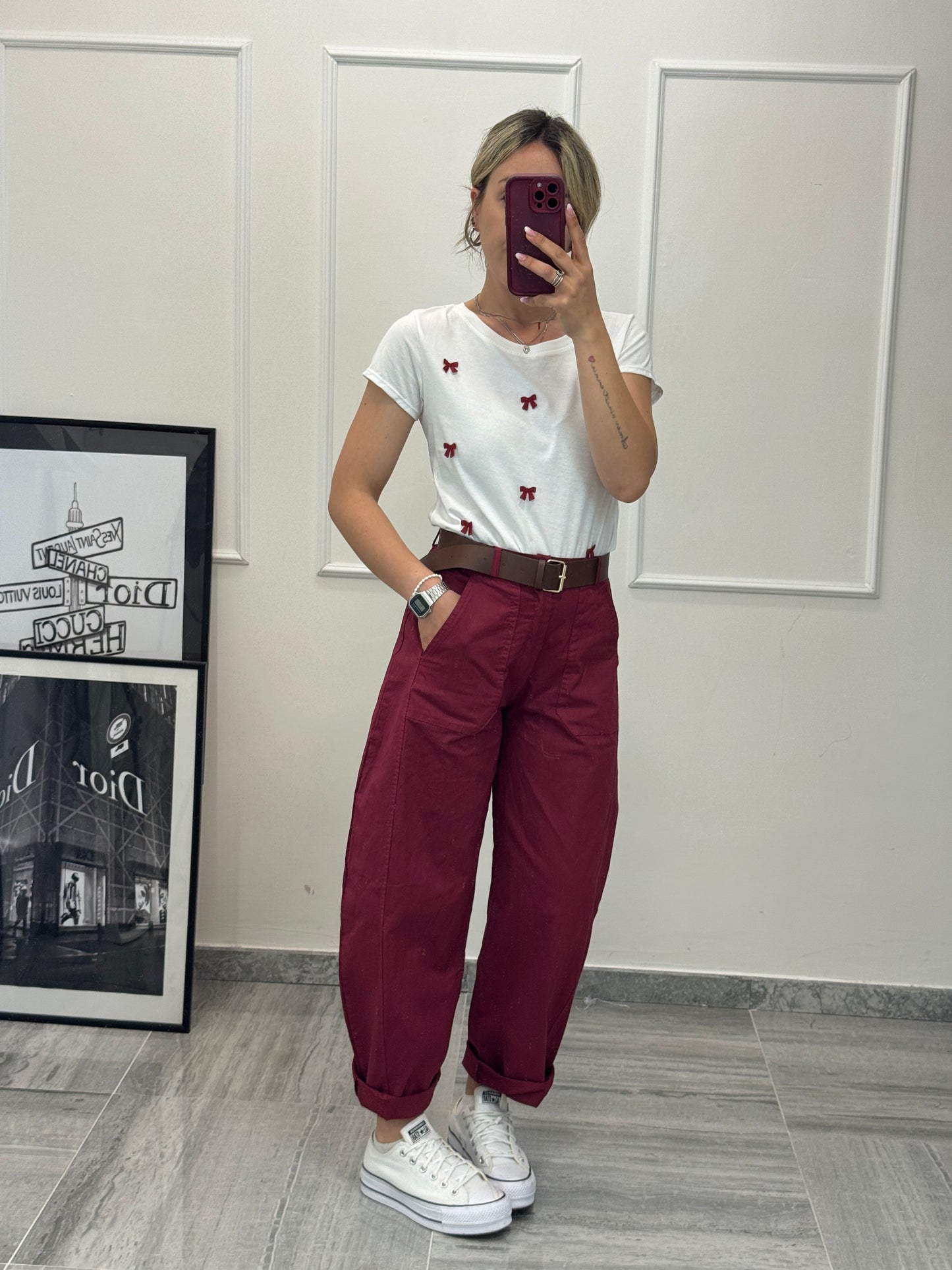 T-shirt fiocchetti