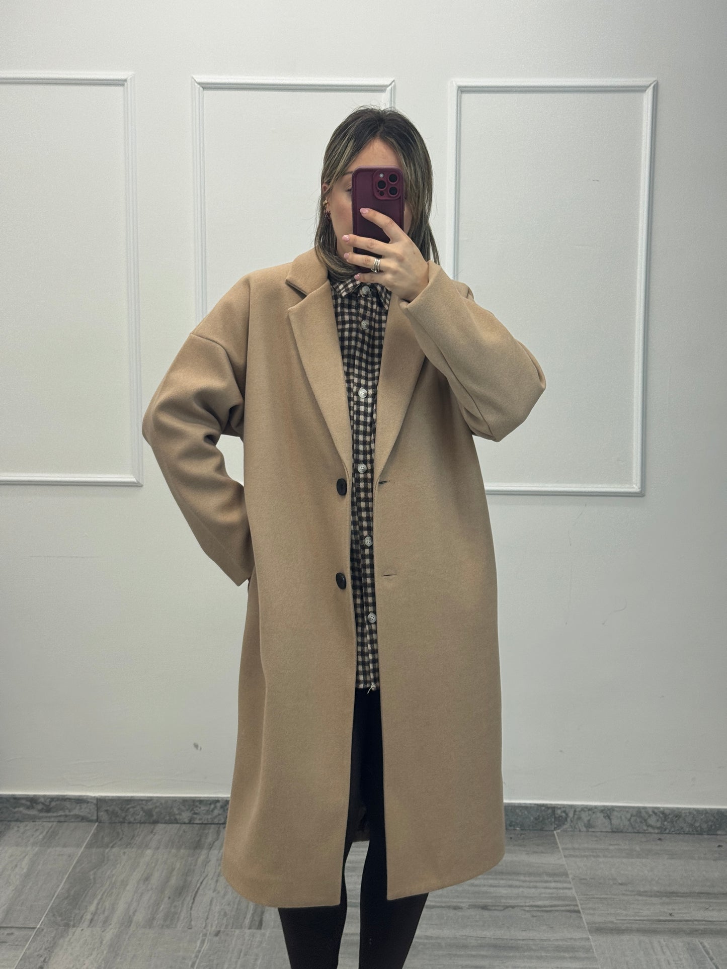 Cappotto Camel