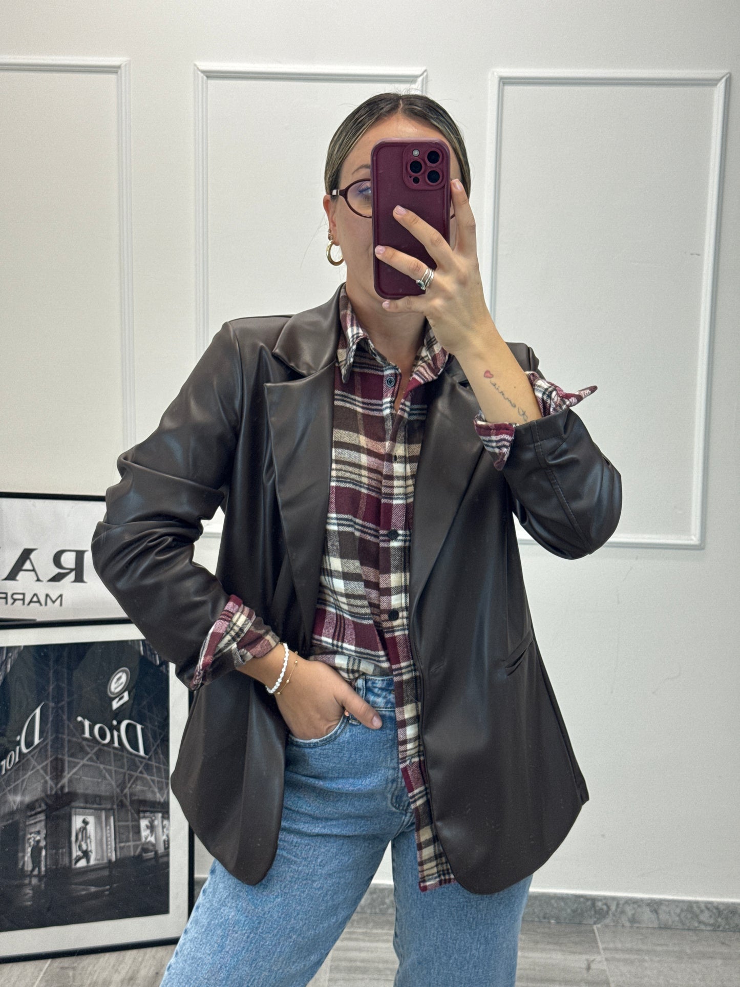 Blazer Ecopelle