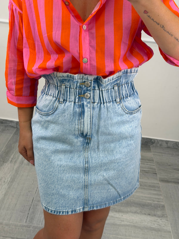 Minigonna Denim