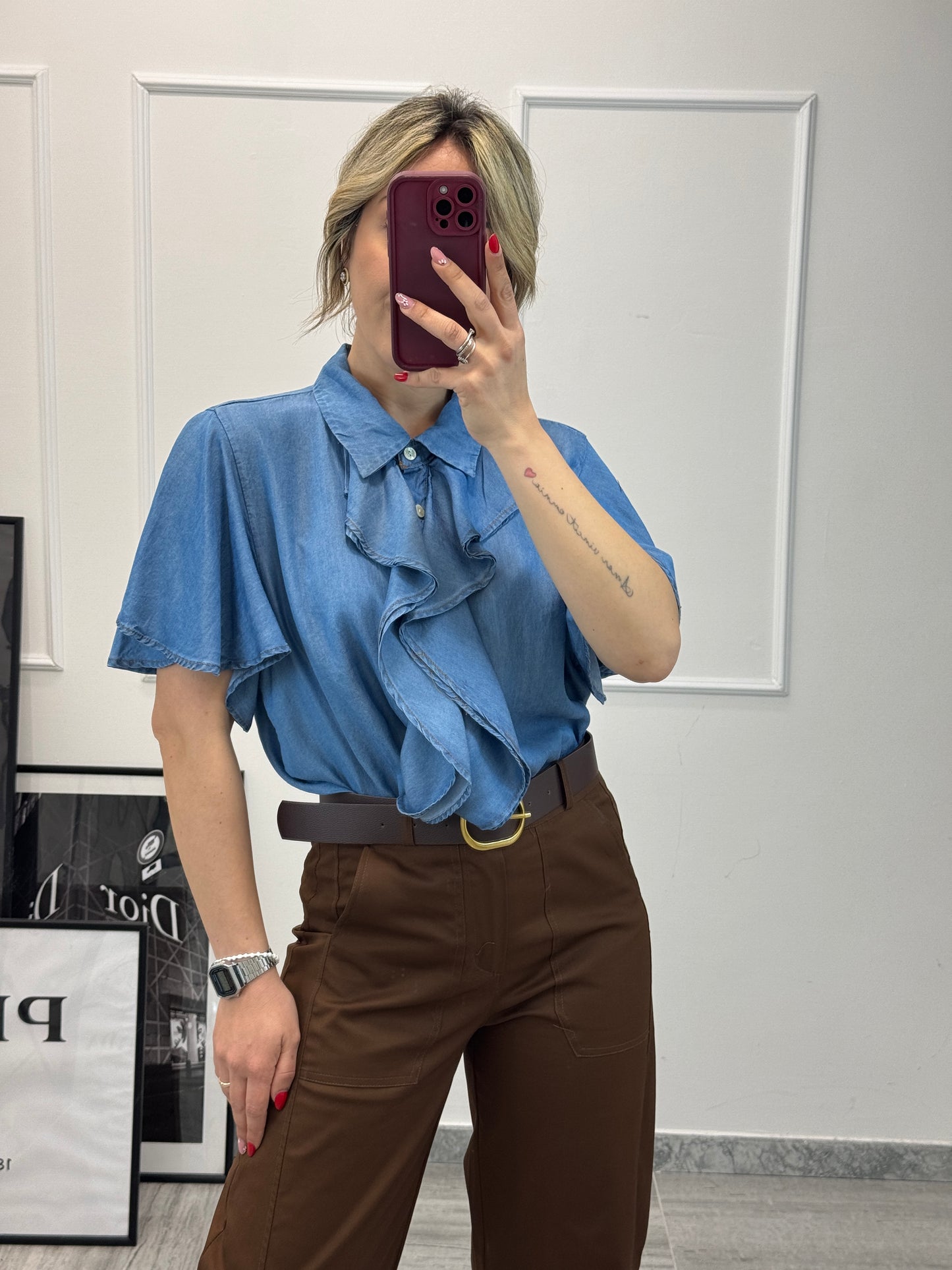 Camicia Butterfly