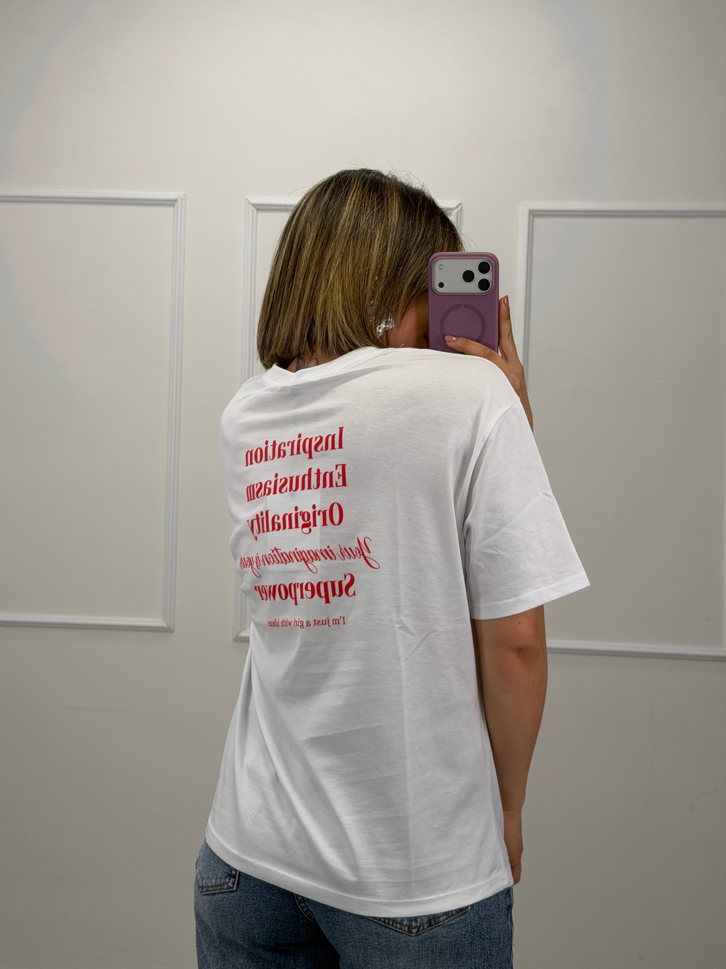 T-shirt lumina super power