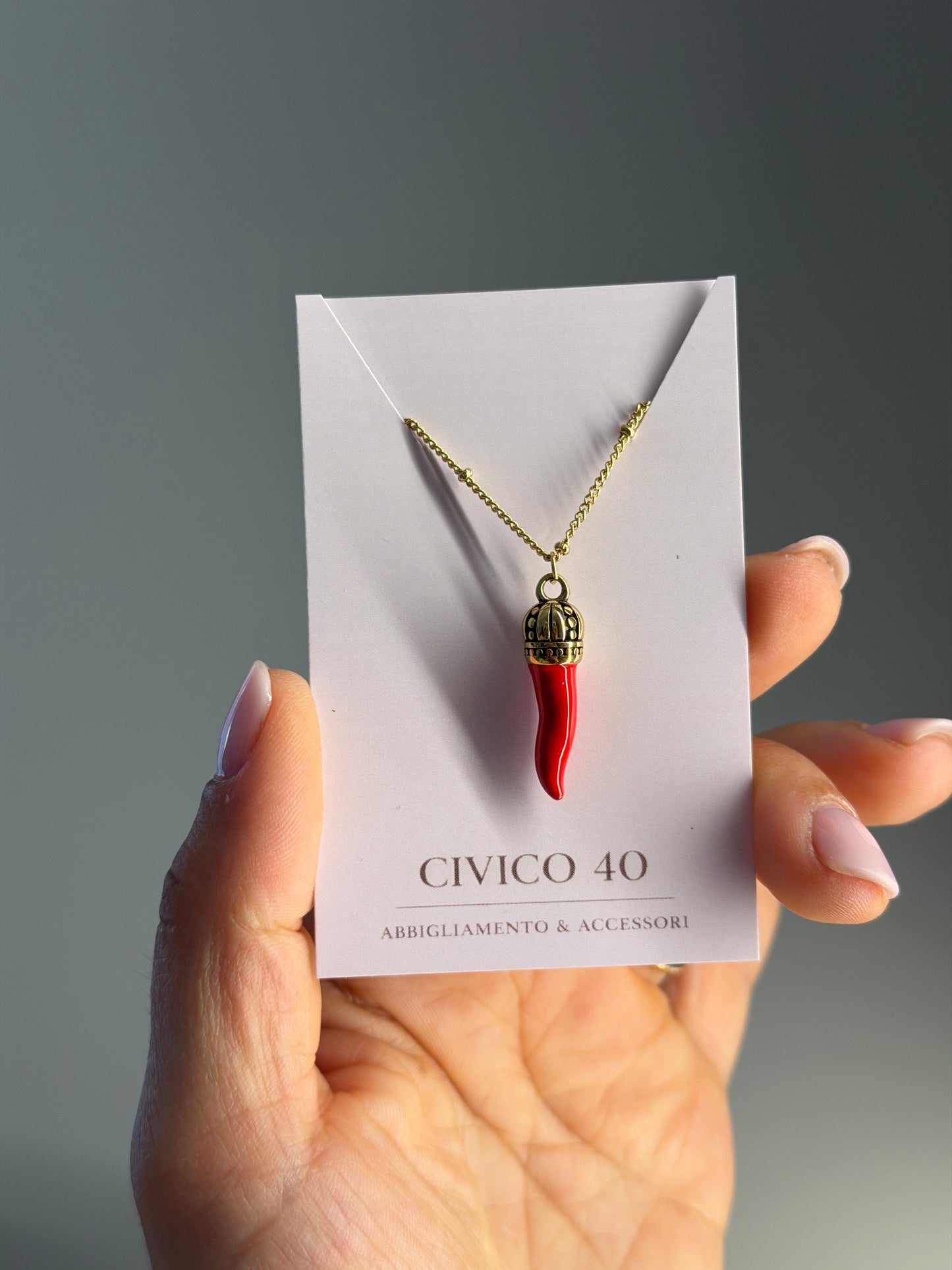 Collana cornetto