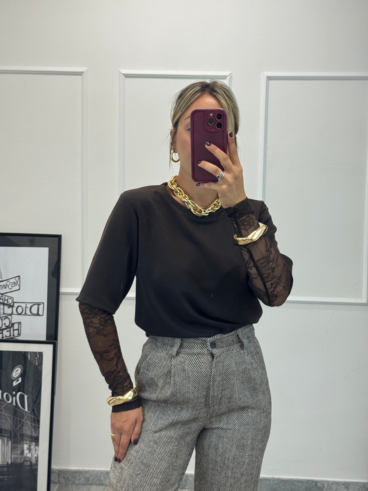 Maglia pizzo