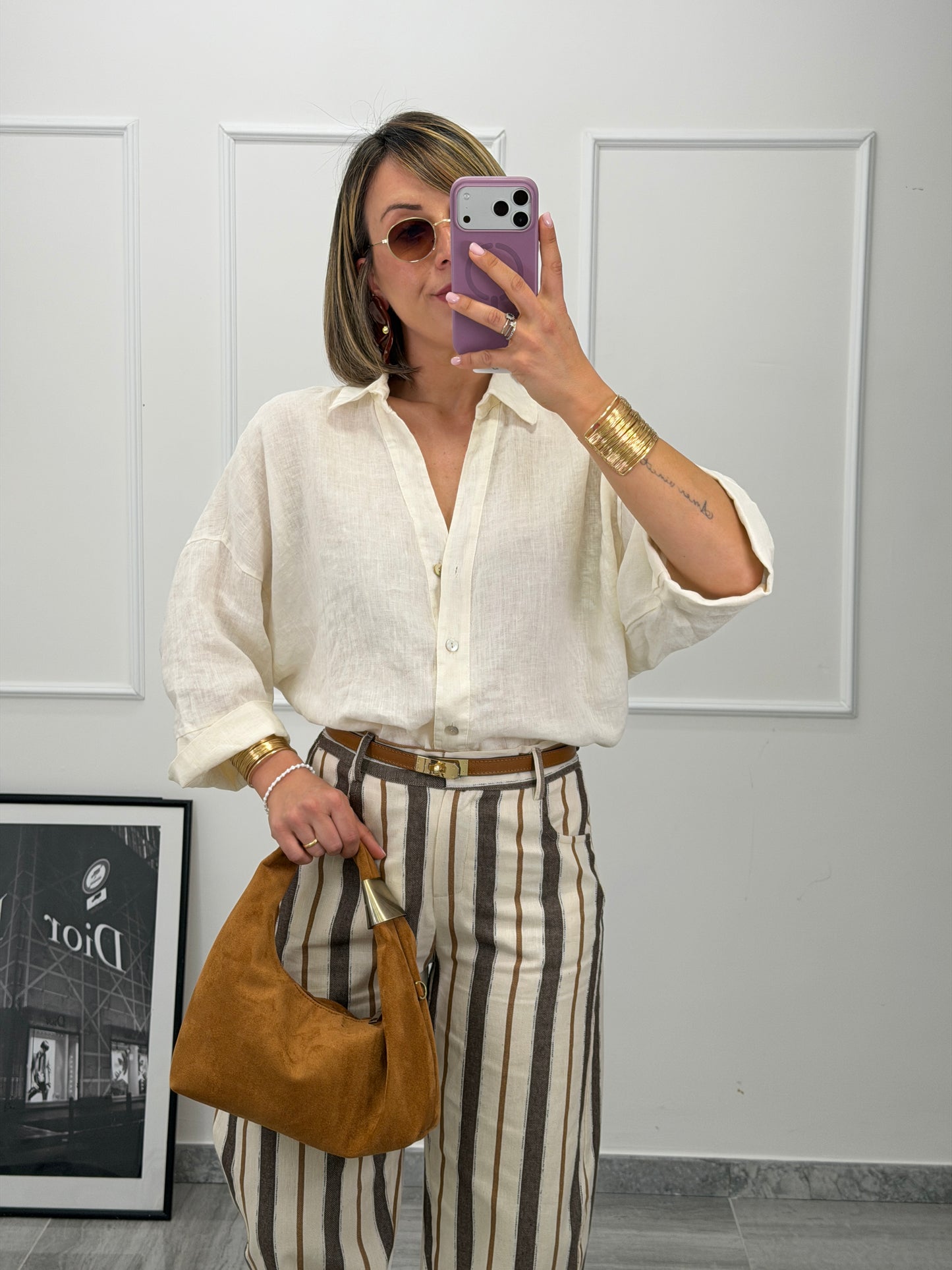 Camicia 100%LINO