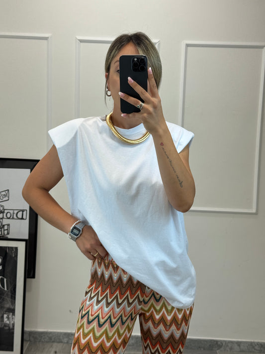 Canotta maxi spalline