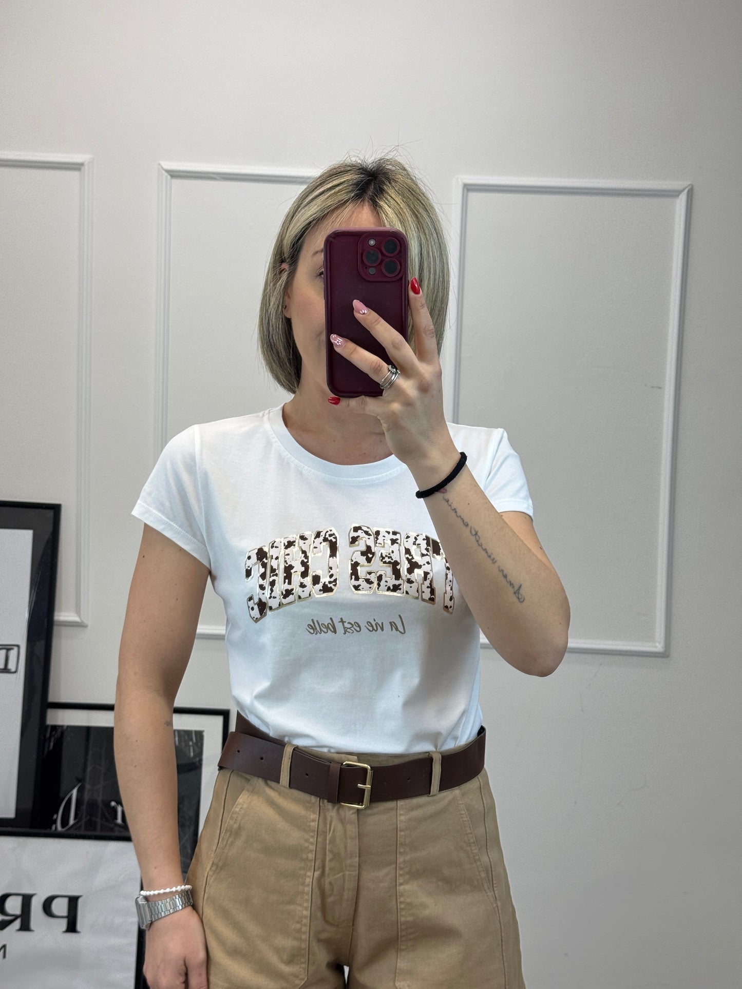 T-shirt Tres Chic