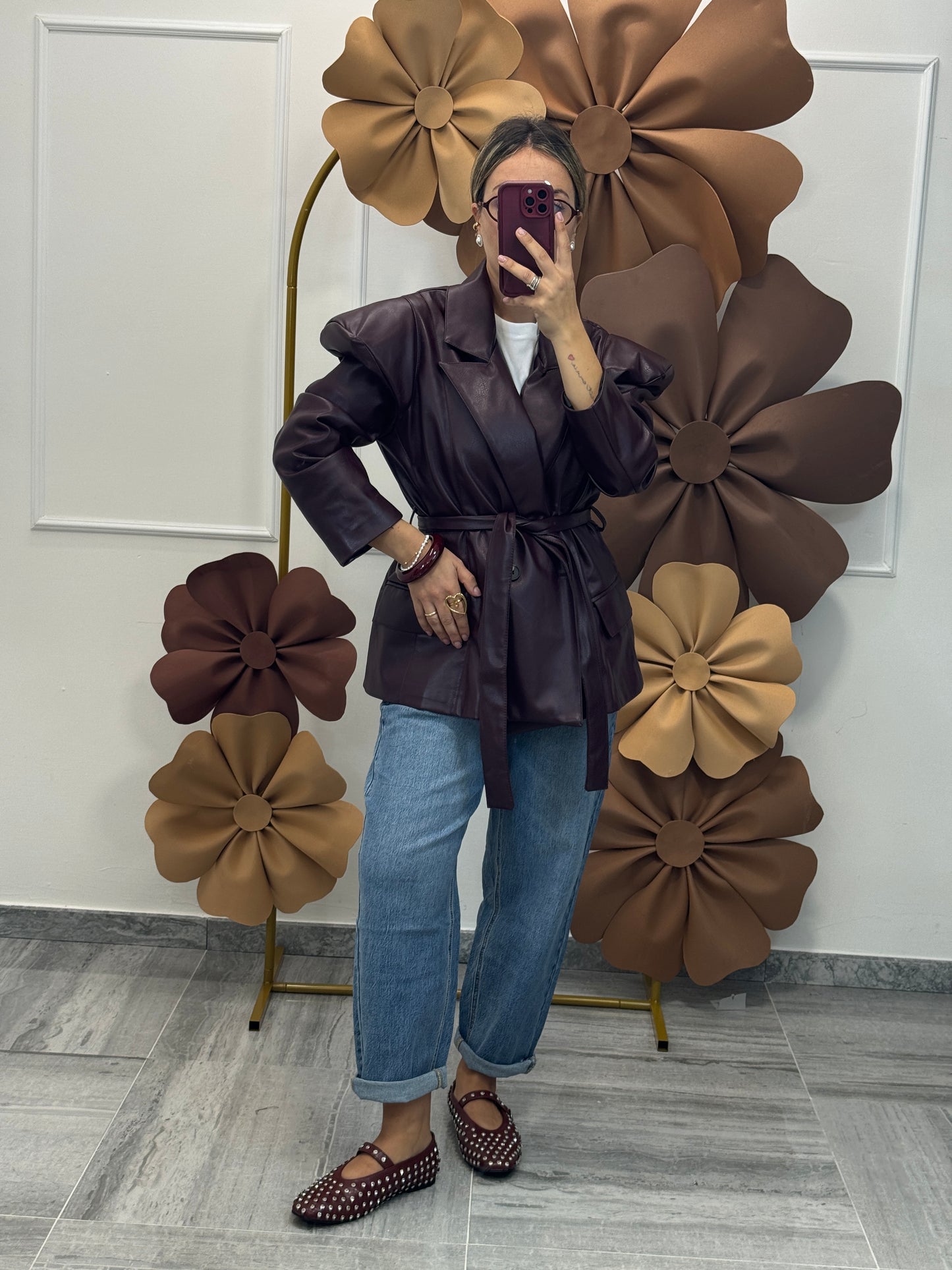 Blazer Coat ecopelle