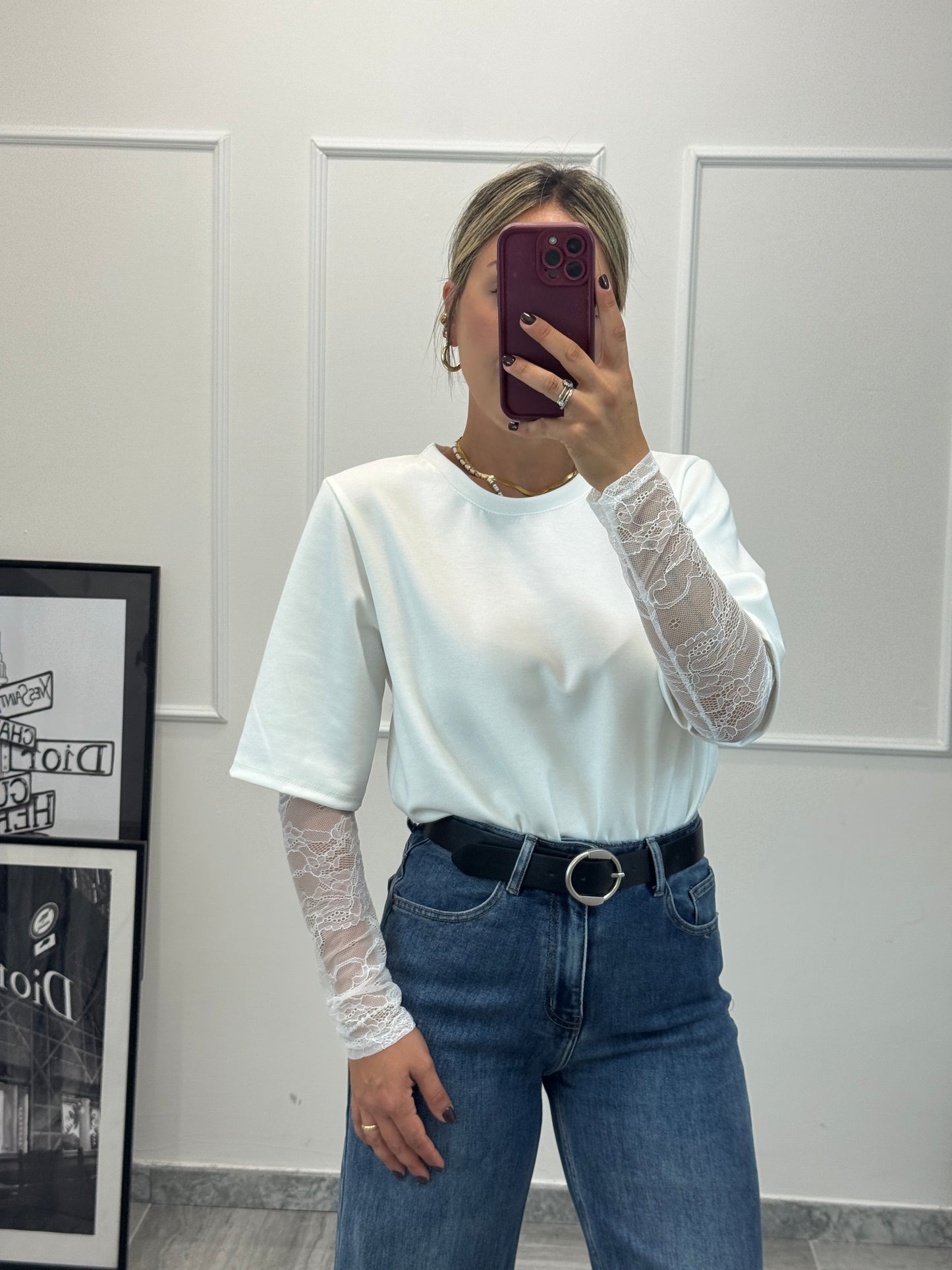 Maglia pizzo