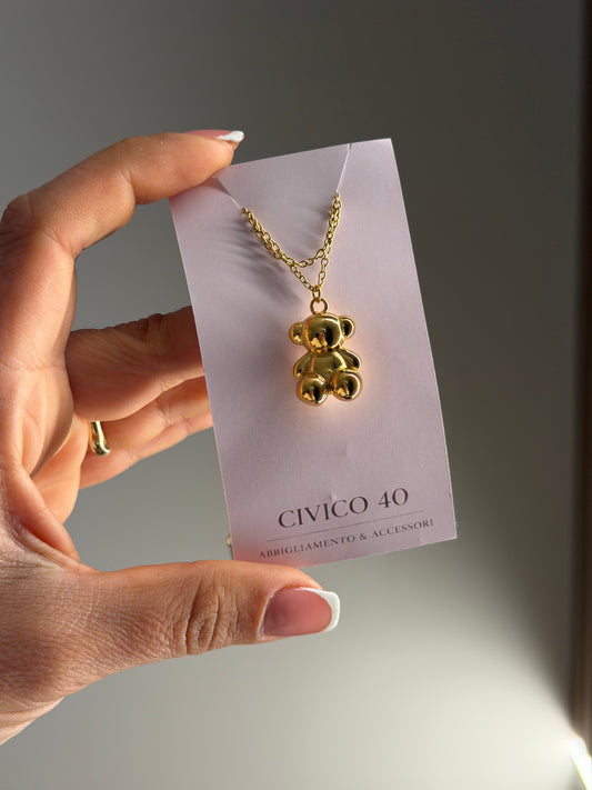 Collana teddy ciccio