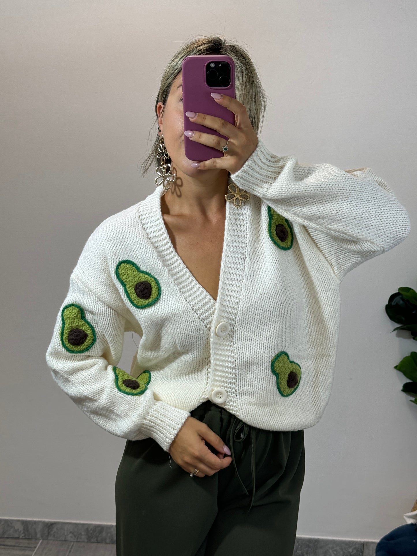 Cardigan Avocado