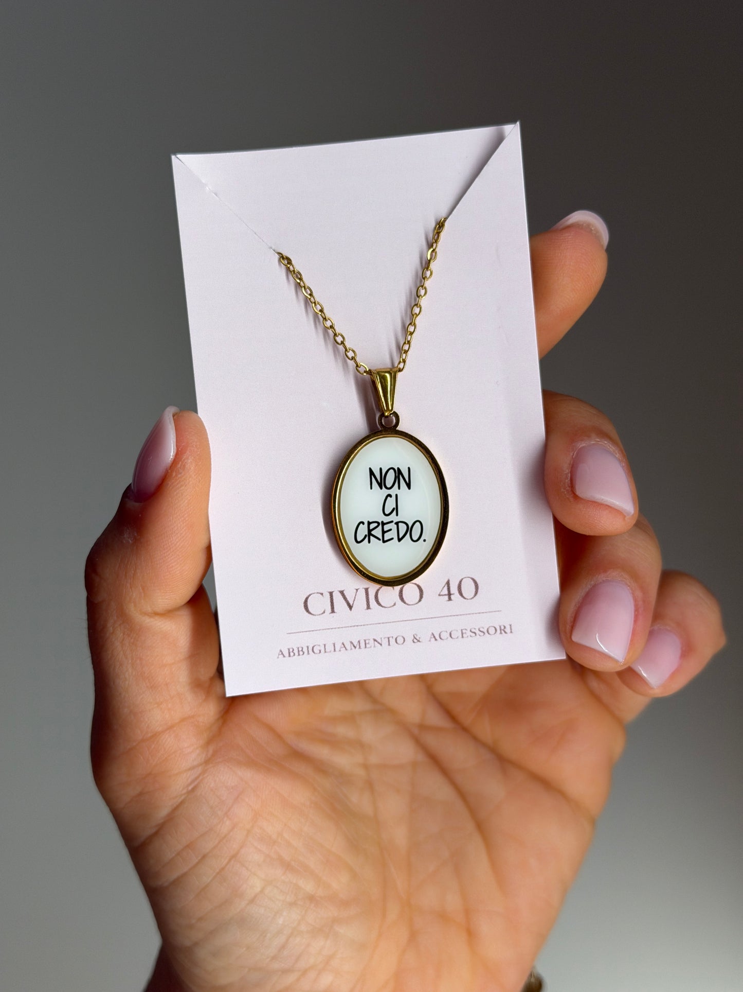 Collana “non ci credo”
