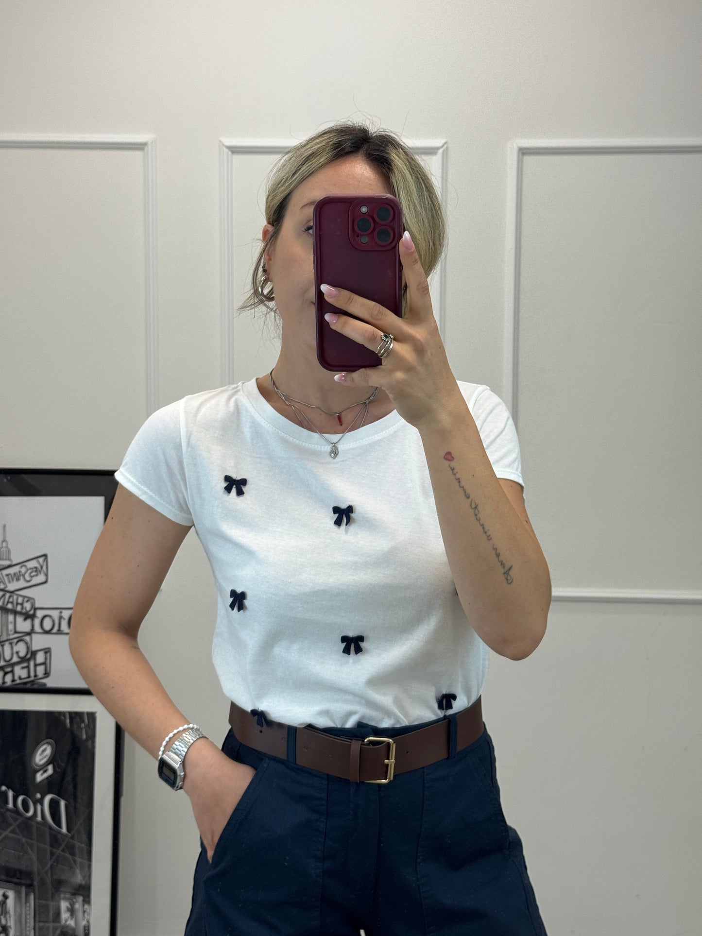 T-shirt fiocchetti