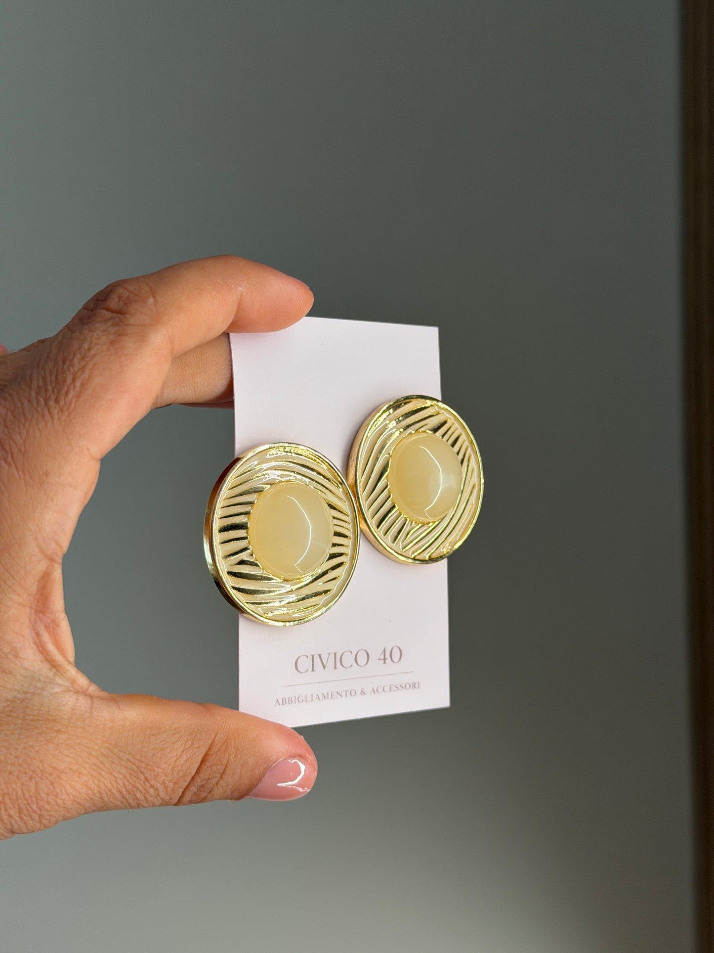 Orecchini gold