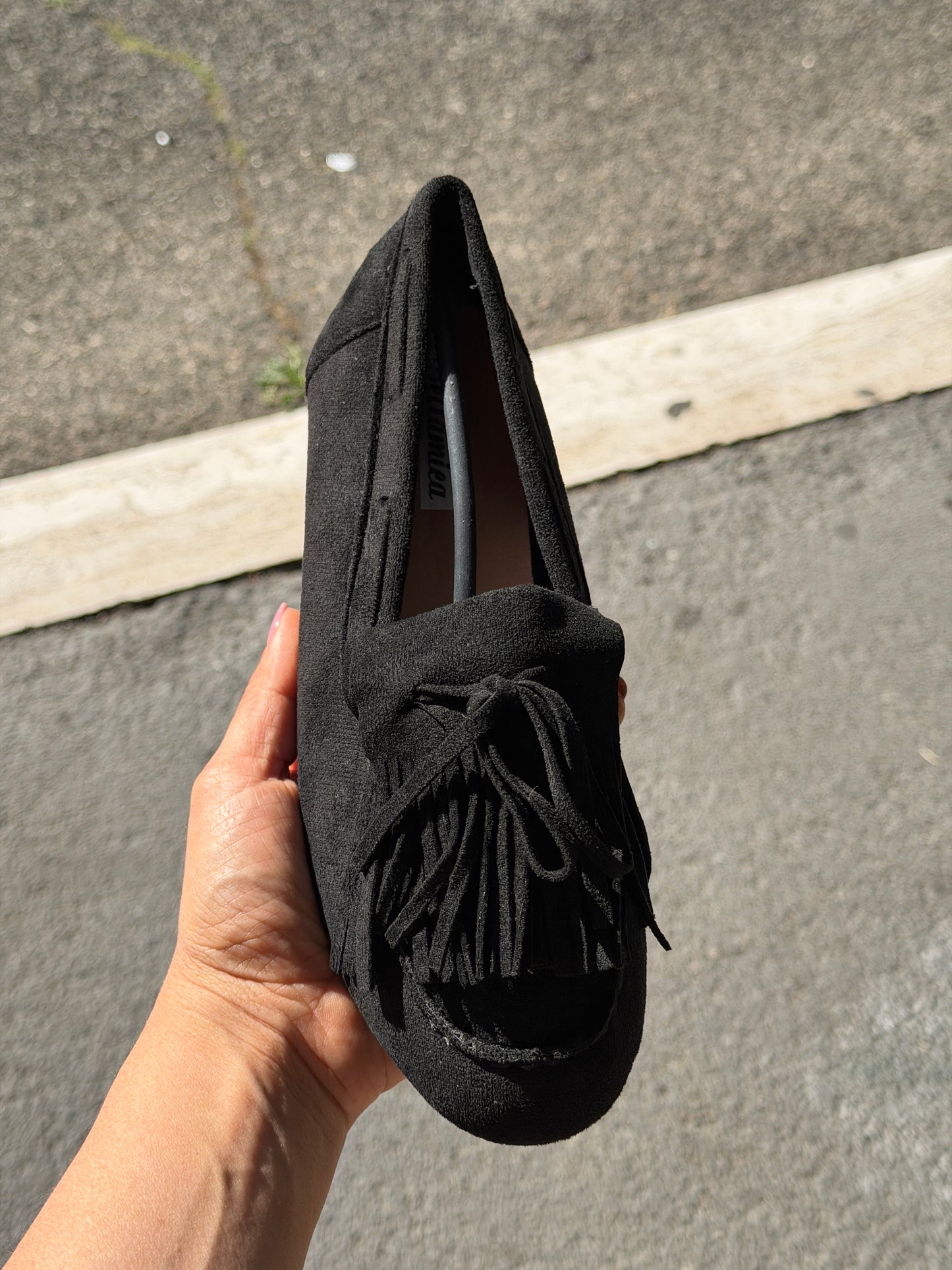 Mocassino crosta nero