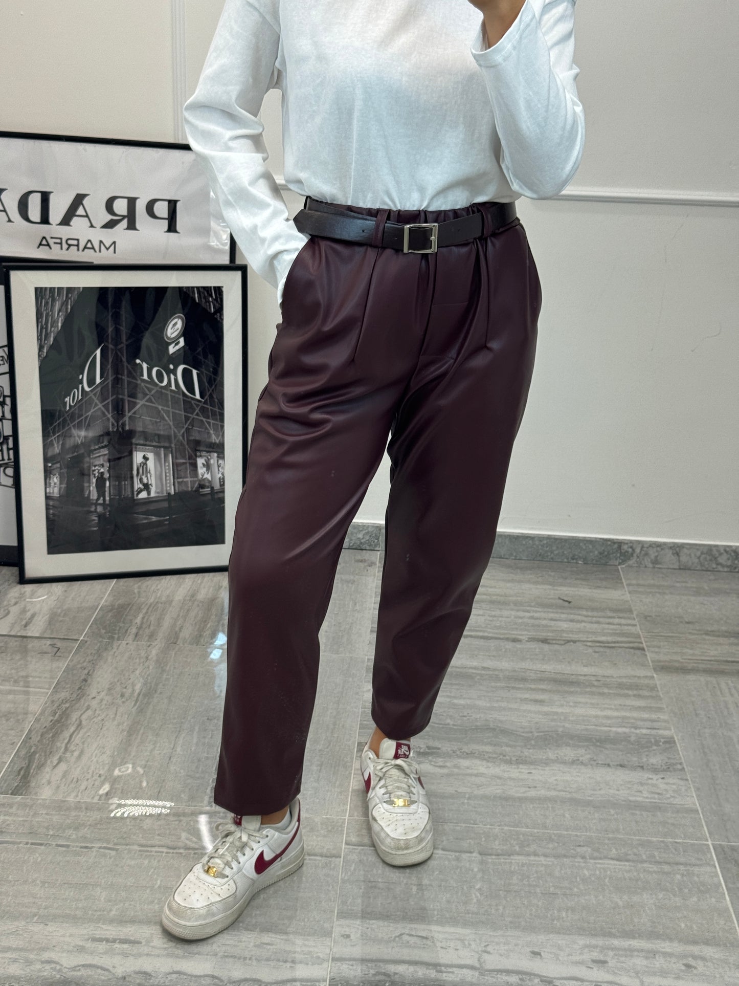Pantalone amaranta
