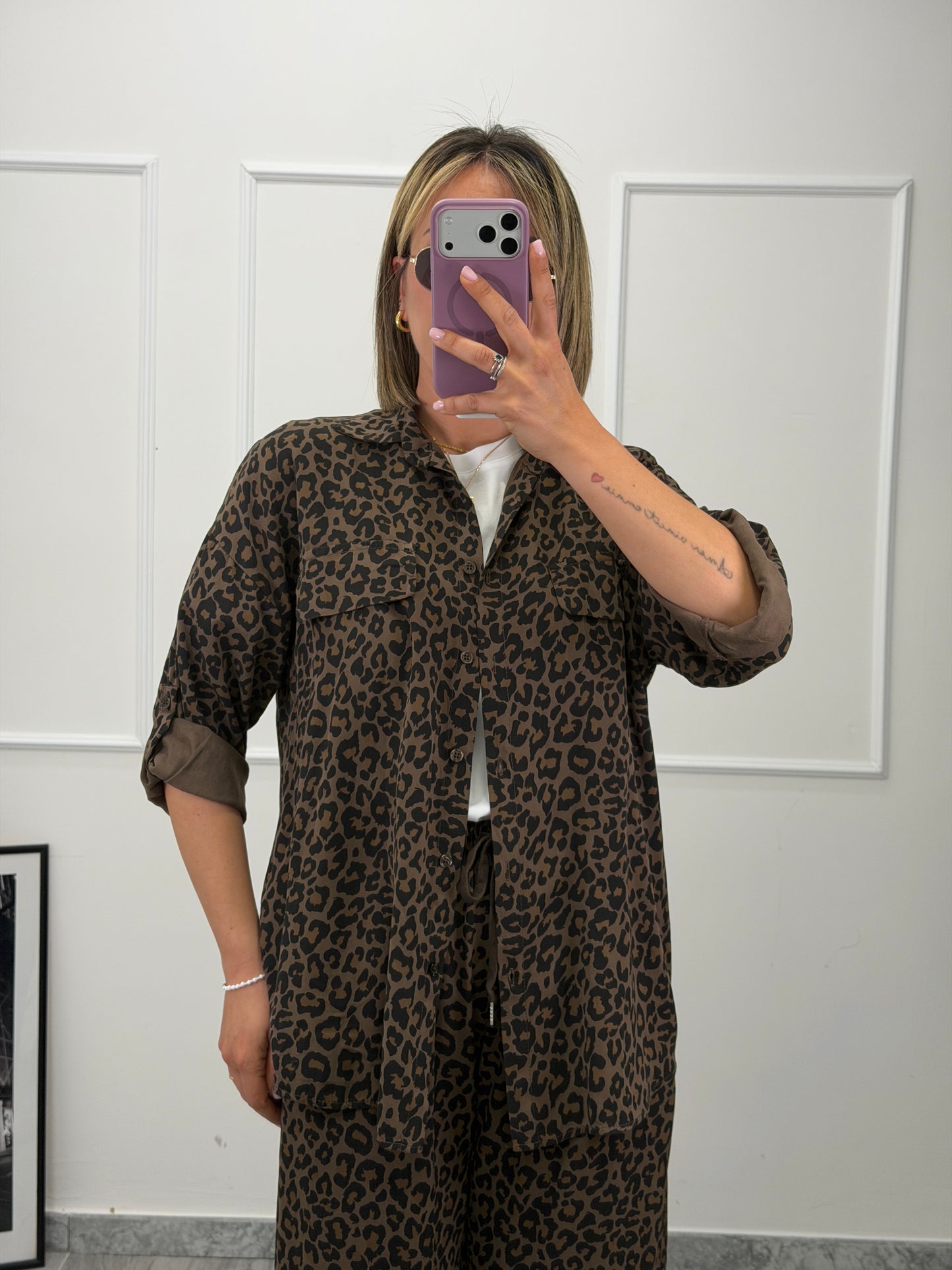 Camicia animalier