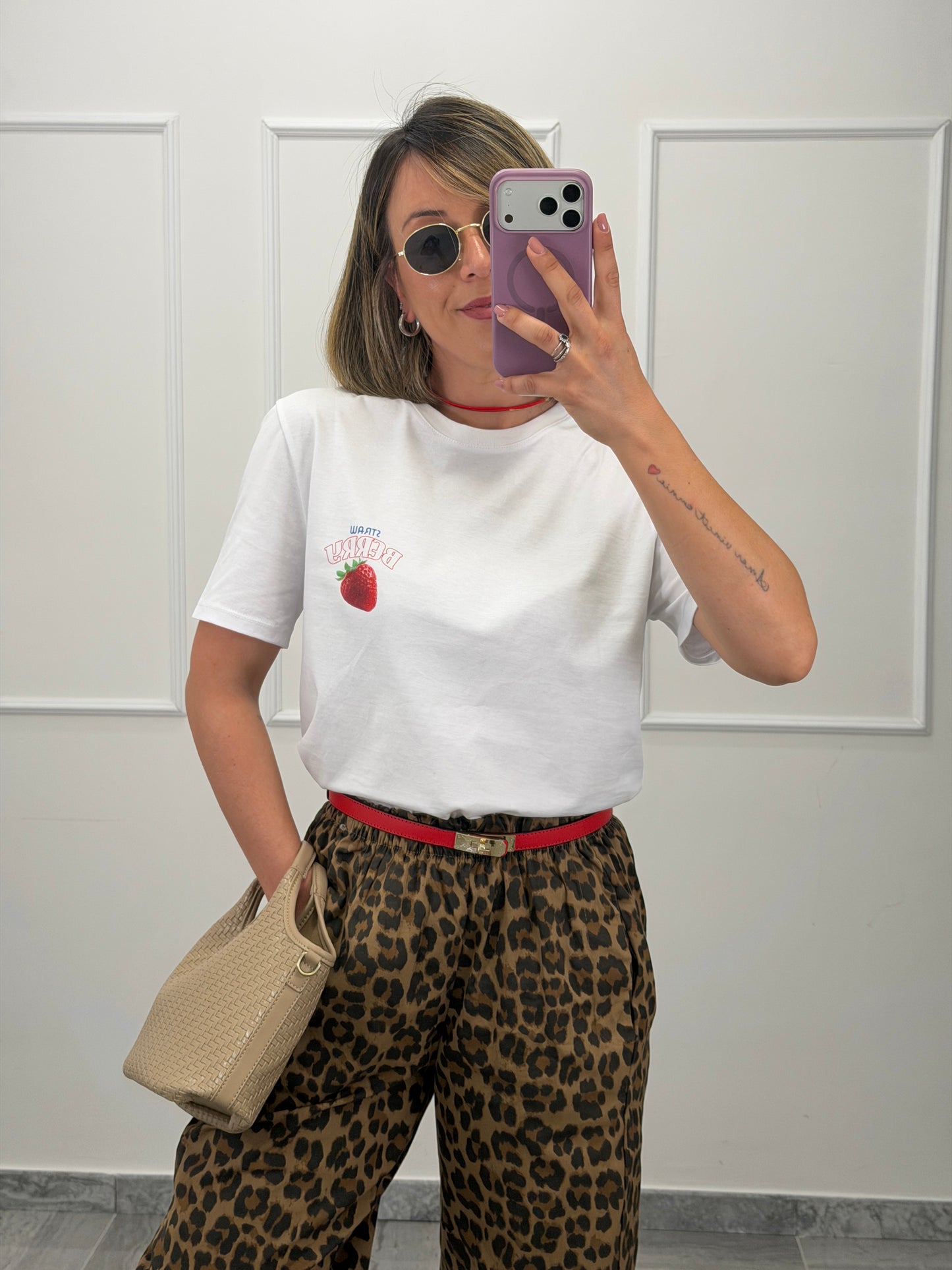 T-shirt Lumina Berry