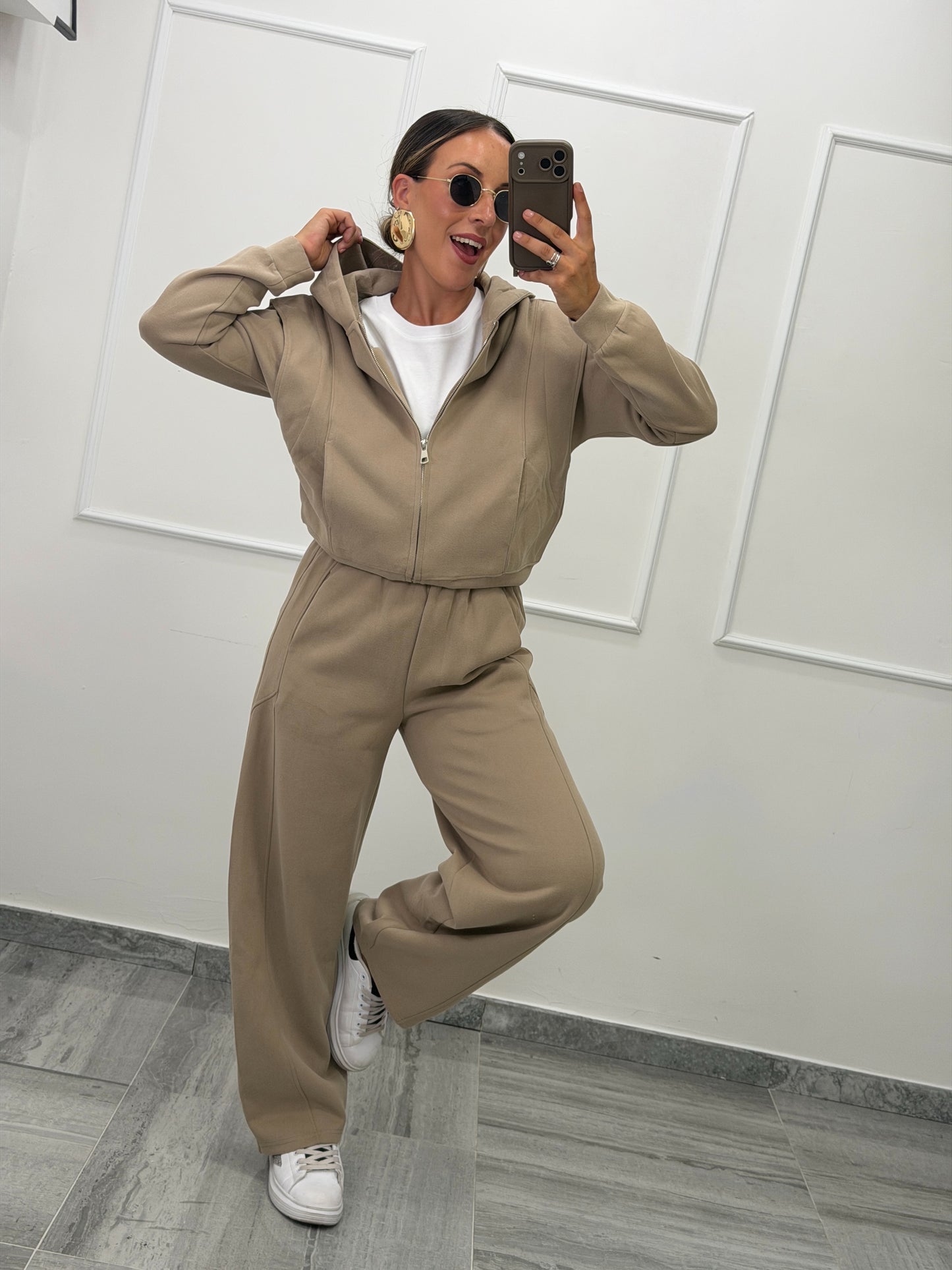Tuta street Beige