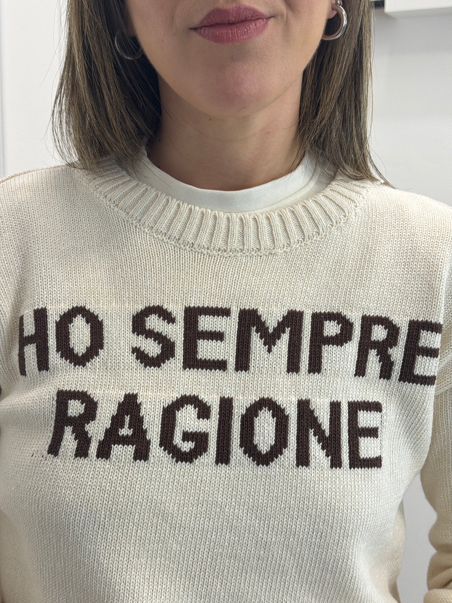 PULL “ragione” cotone