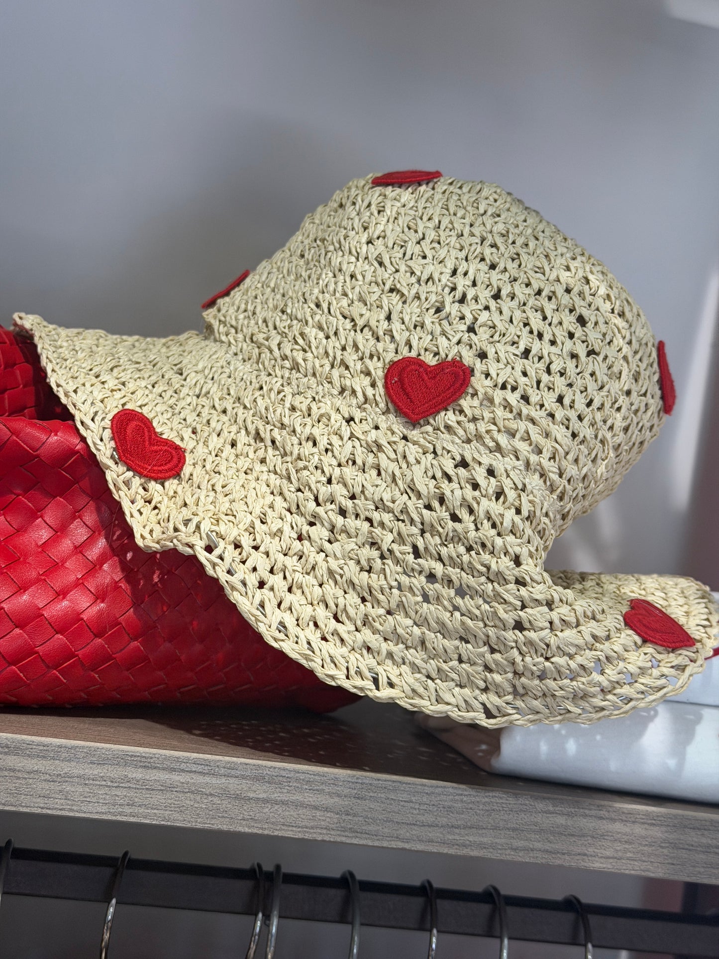 Cappello cuoricini