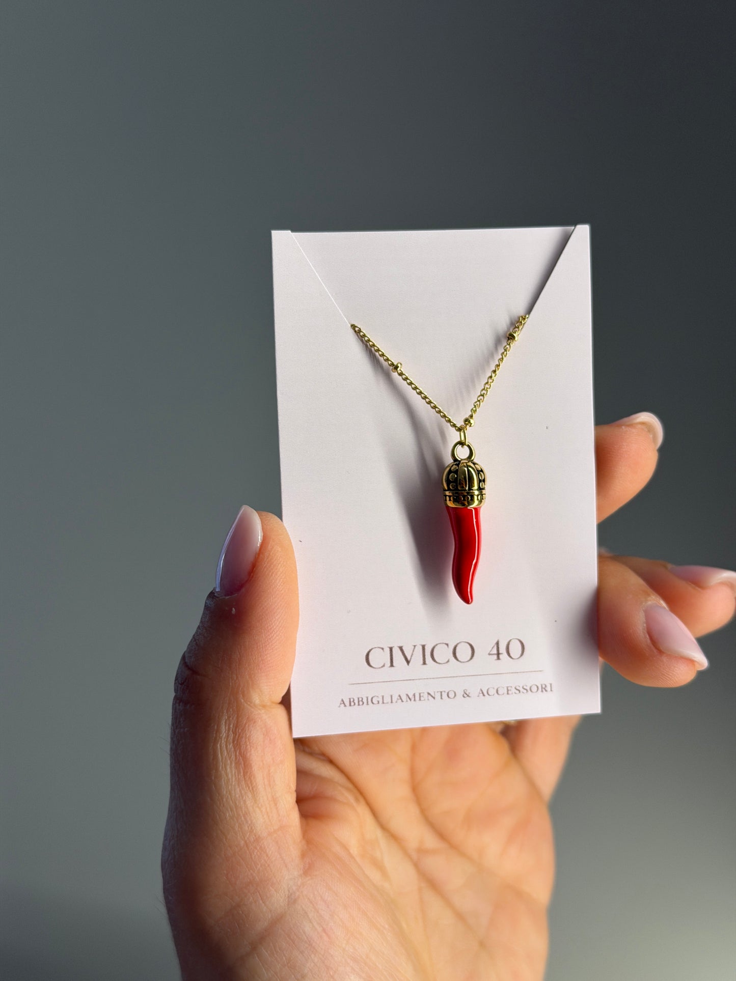 Collana cornetto