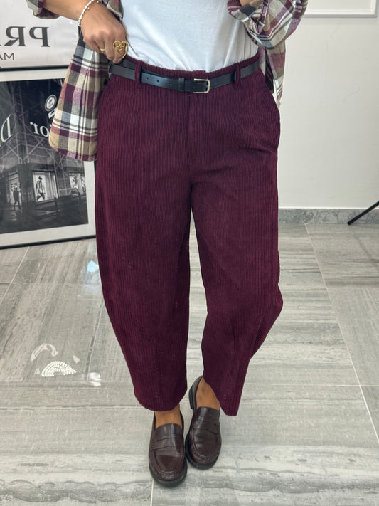 Pantalone JAPAN velluto