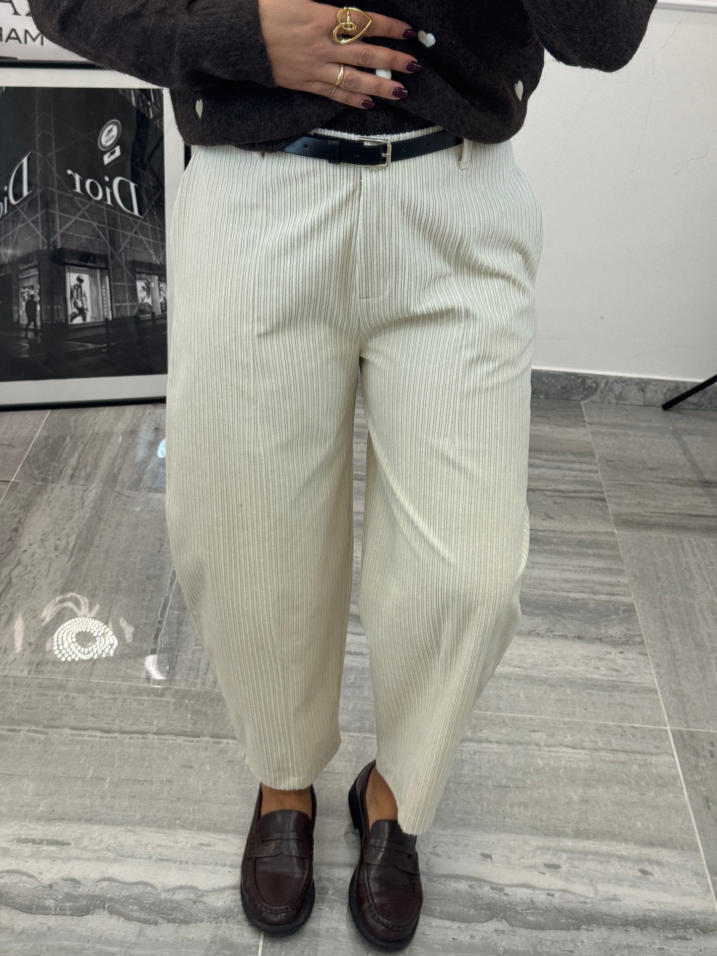 Pantalone JAPAN velluto