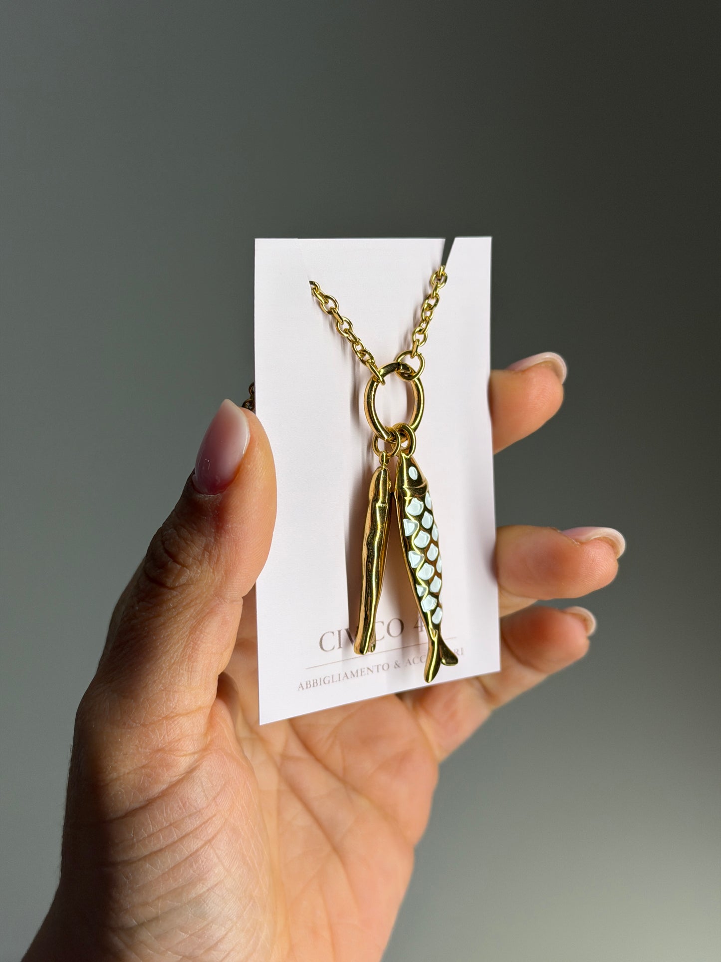 Collana Sardine grandi