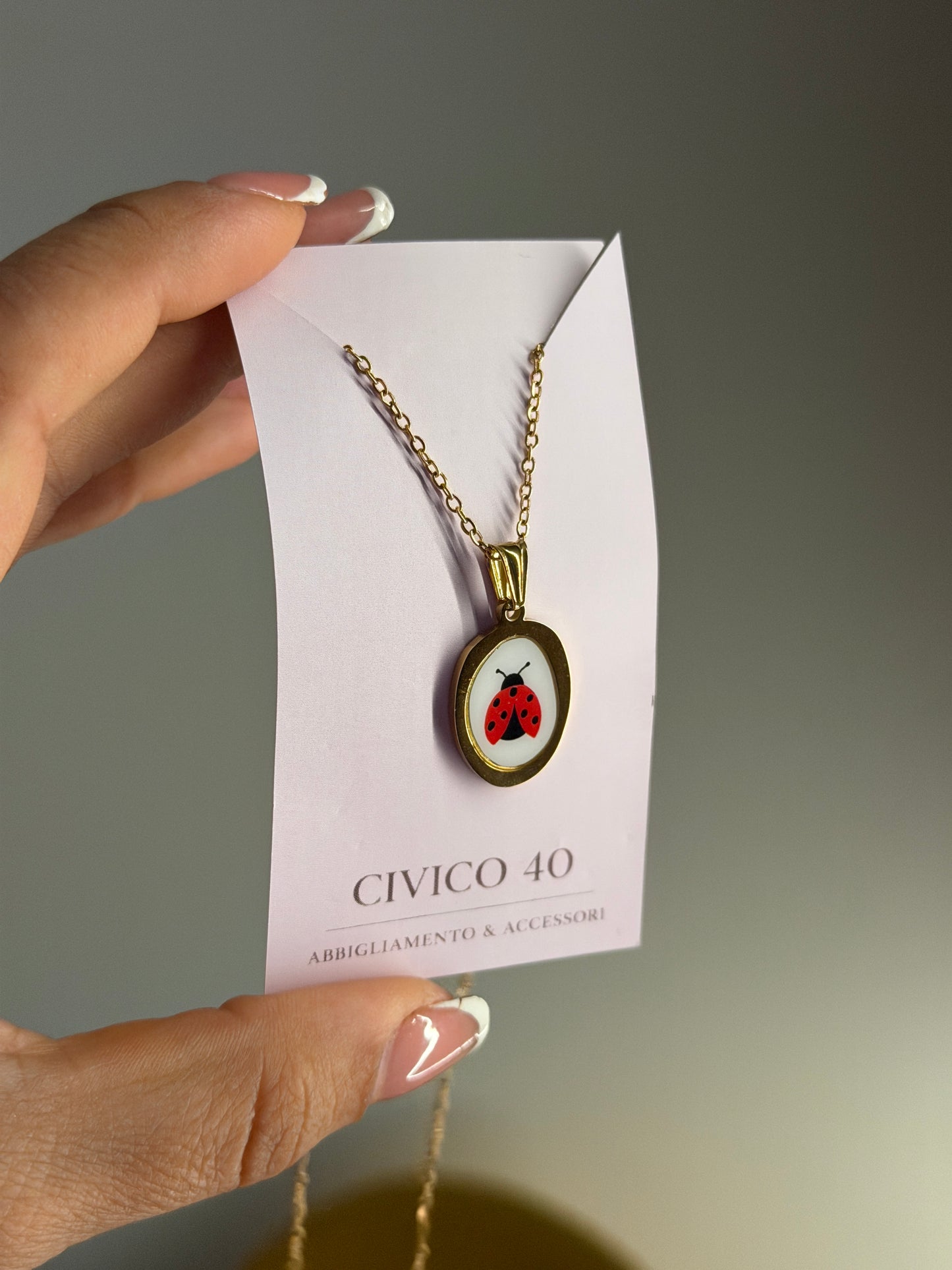 Collana coccinella