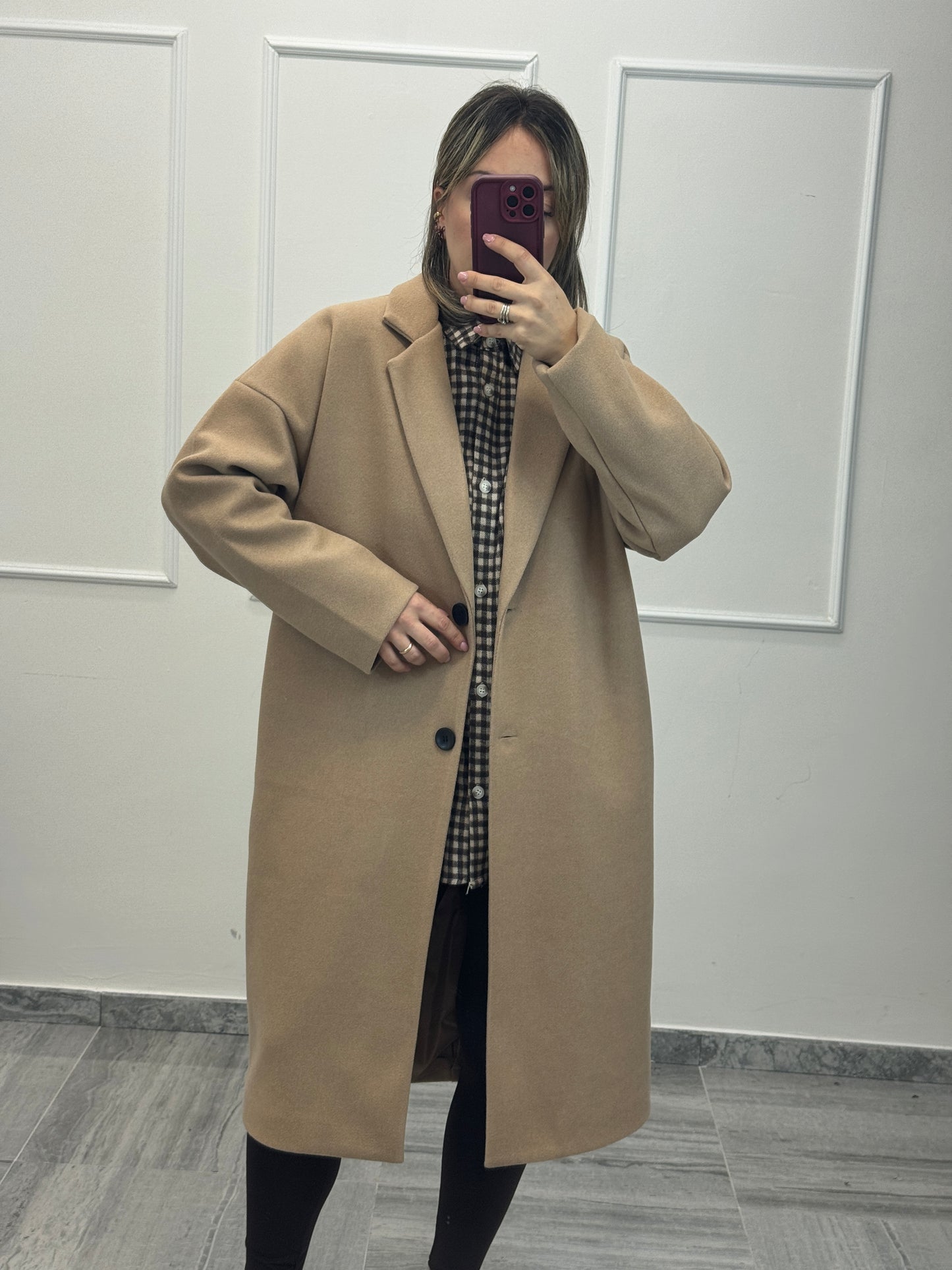 Cappotto Camel