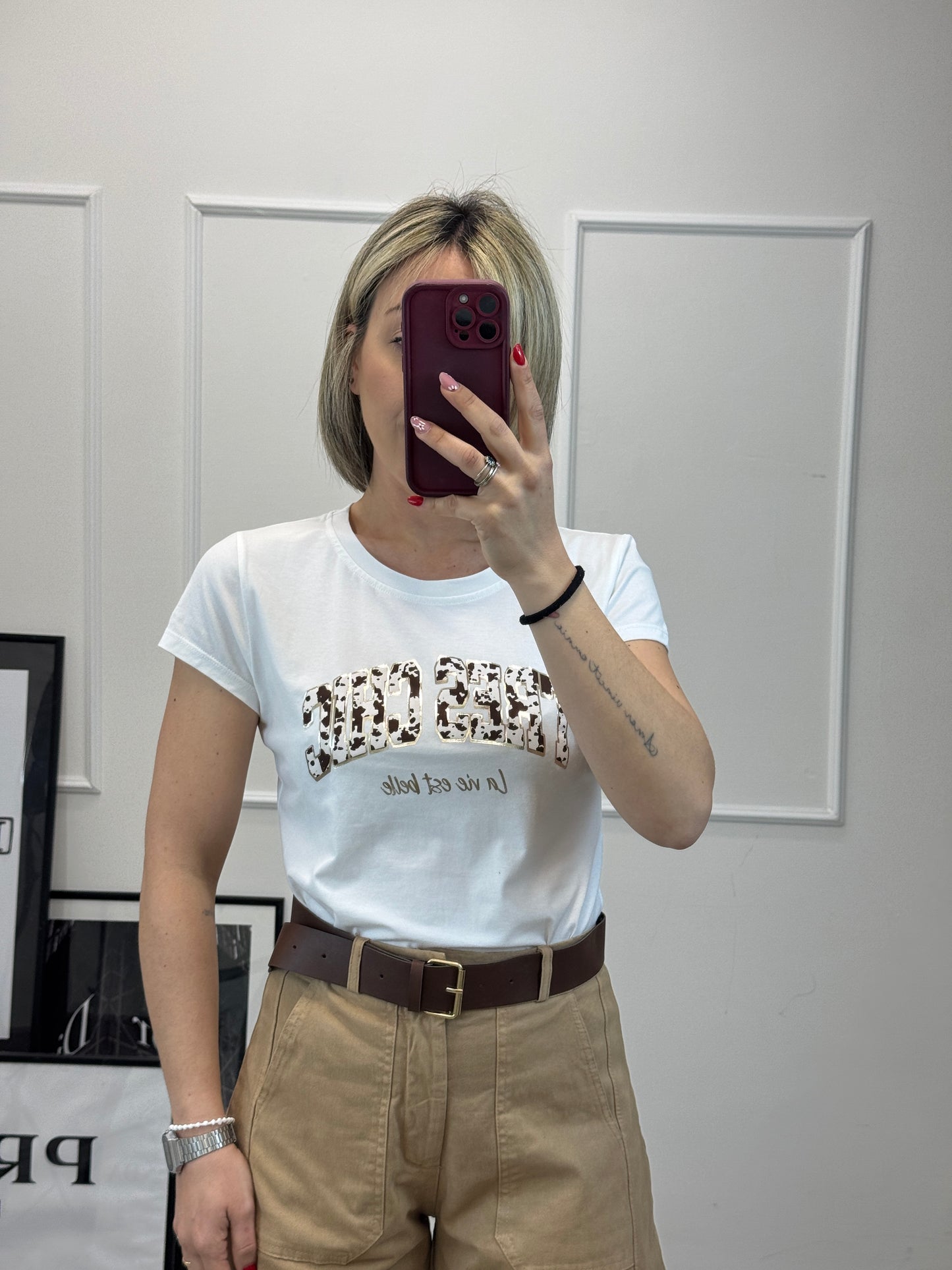 T-shirt Tres Chic