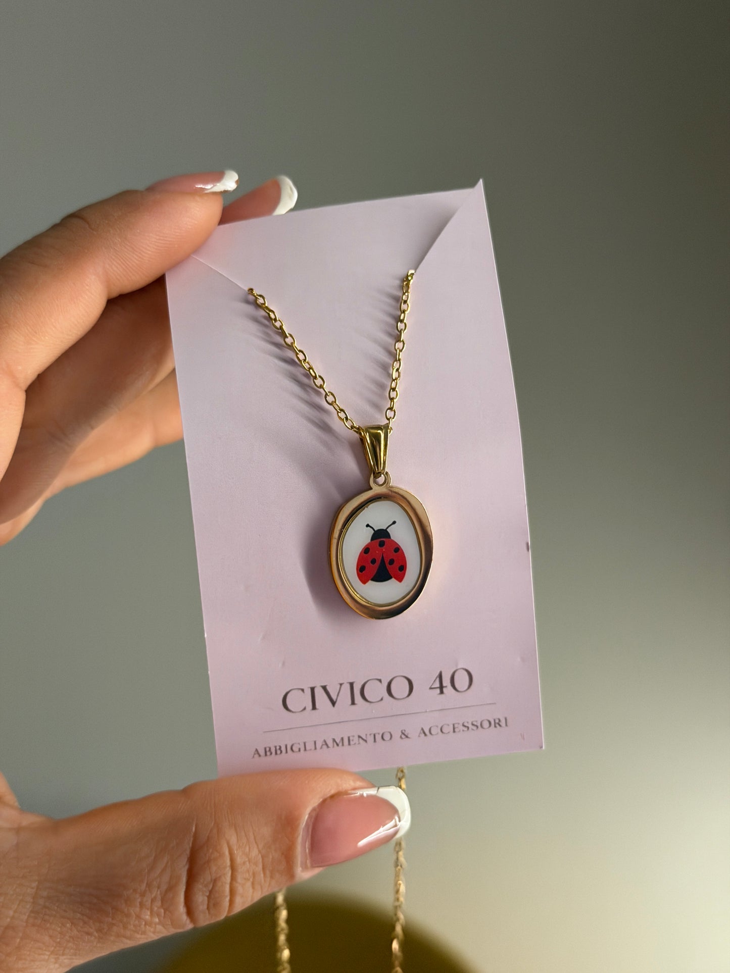 Collana coccinella